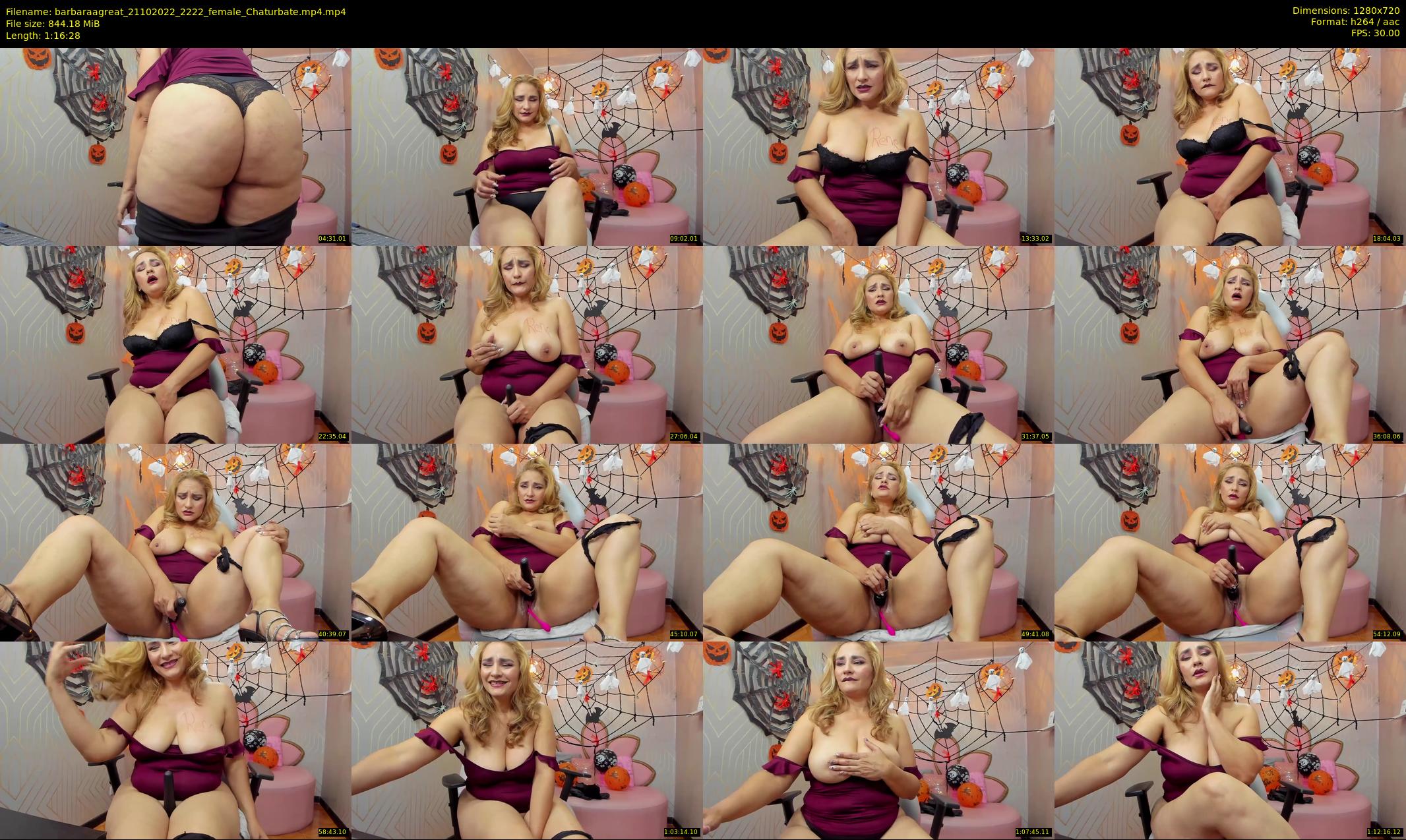 barbaraagreat — 77 minute Chaturbate female cam show recording, 720p, Oct 21, 2022