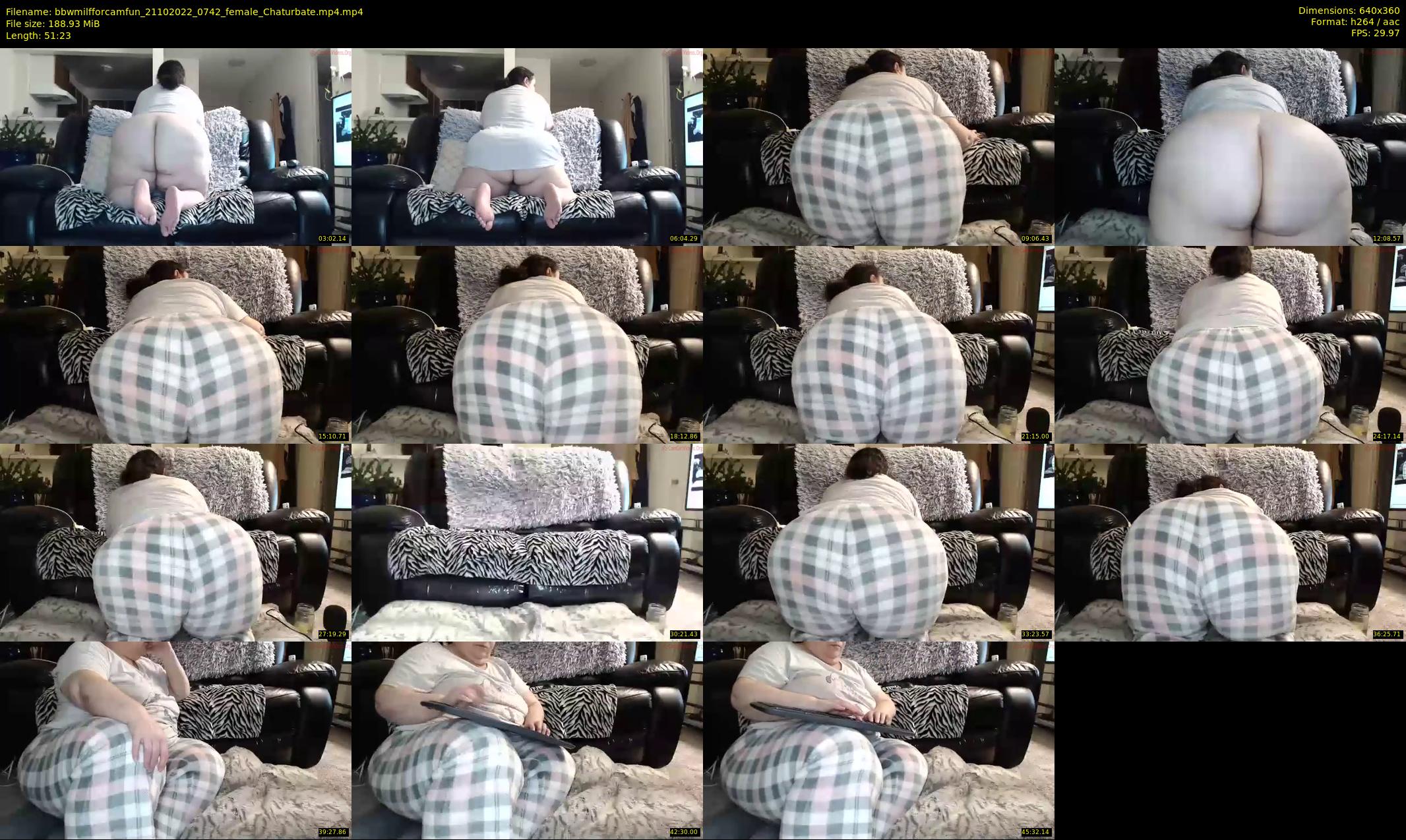 bbwmilfforcamfun — 52 minute Chaturbate female cam show recording, 360p, Oct 21, 2022