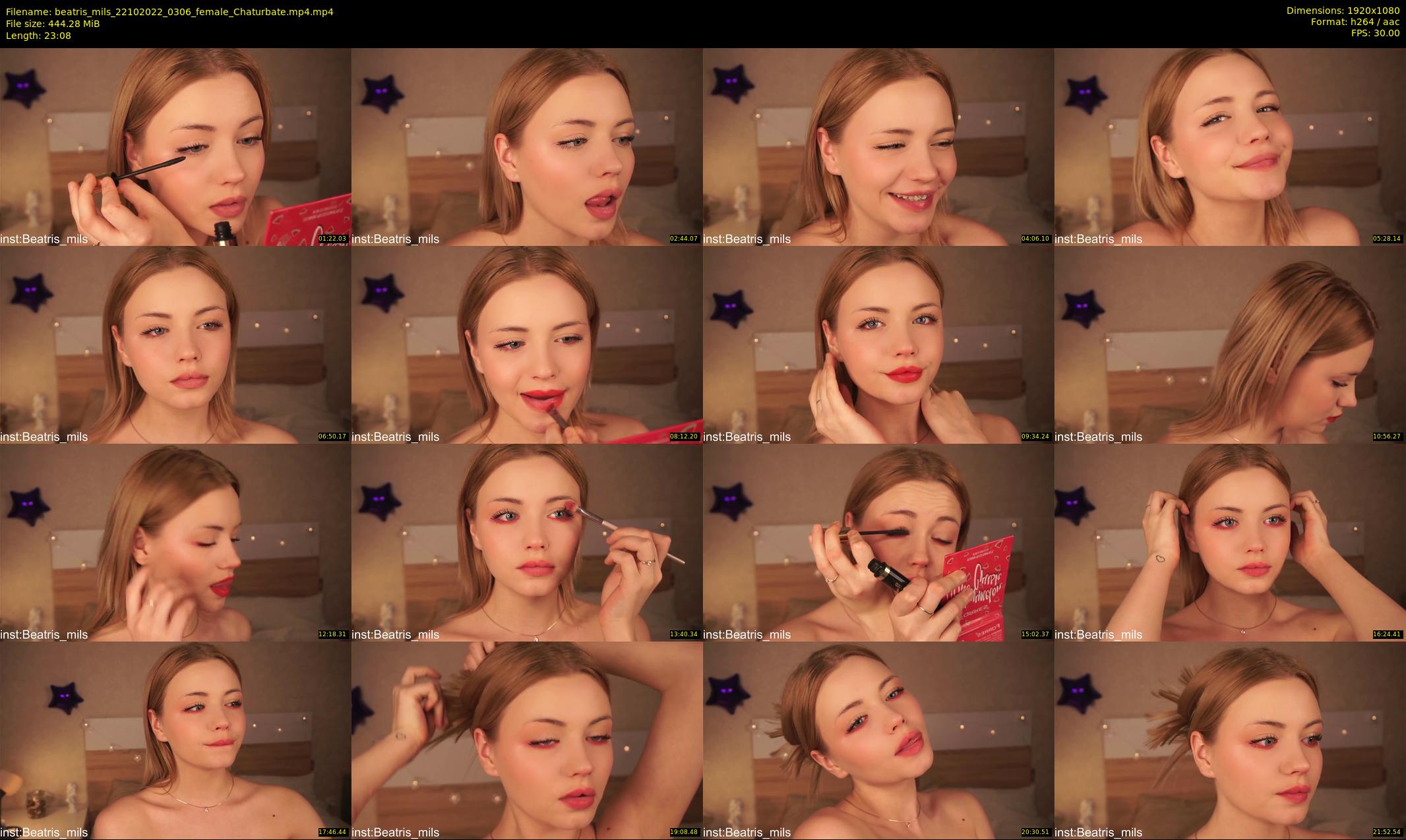 beatris_mils — 24 minute Chaturbate female cam show recording, 1080p, Oct 22, 2022