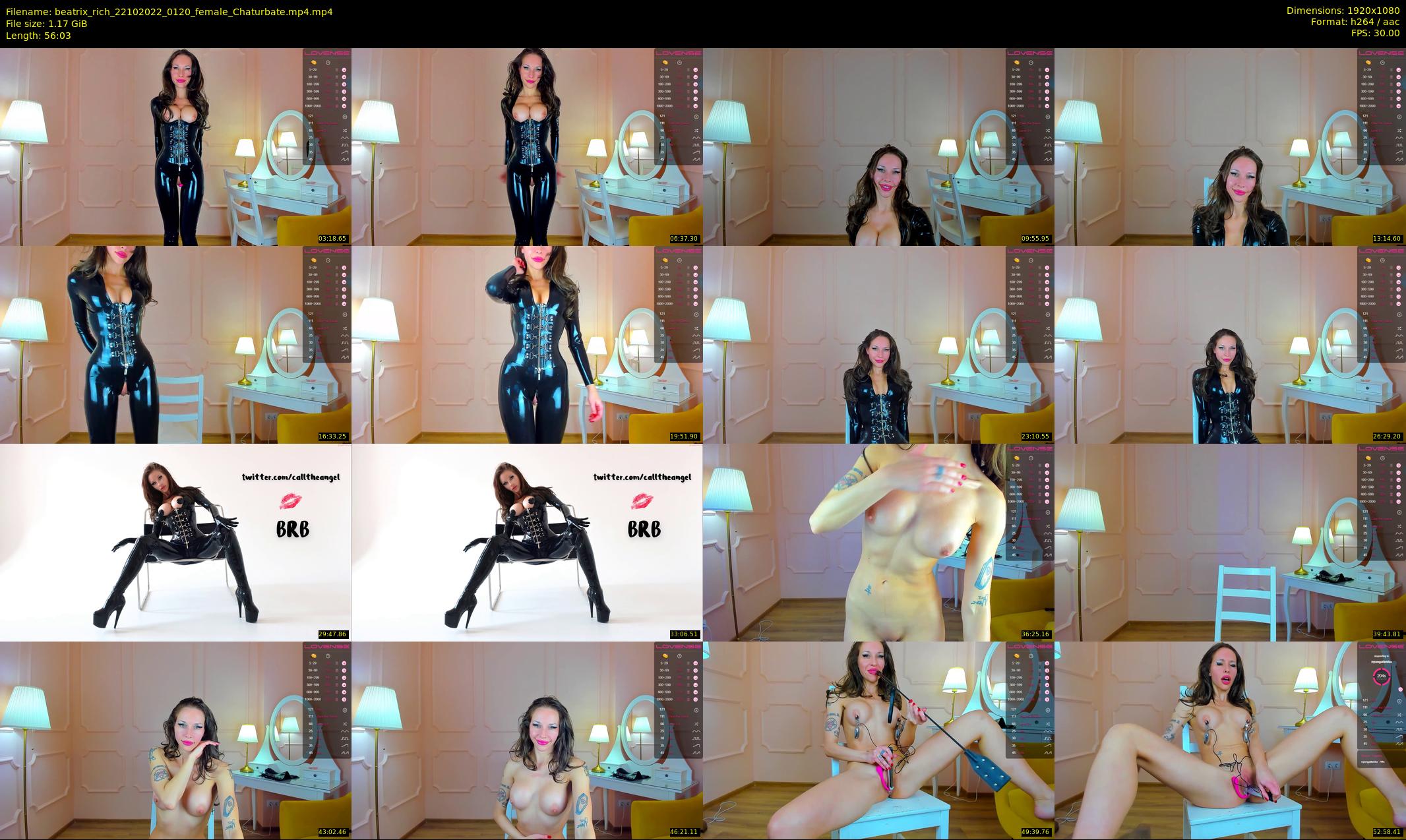 beatrix_rich — 57 minute Chaturbate female cam show recording, 1080p, Oct 22, 2022