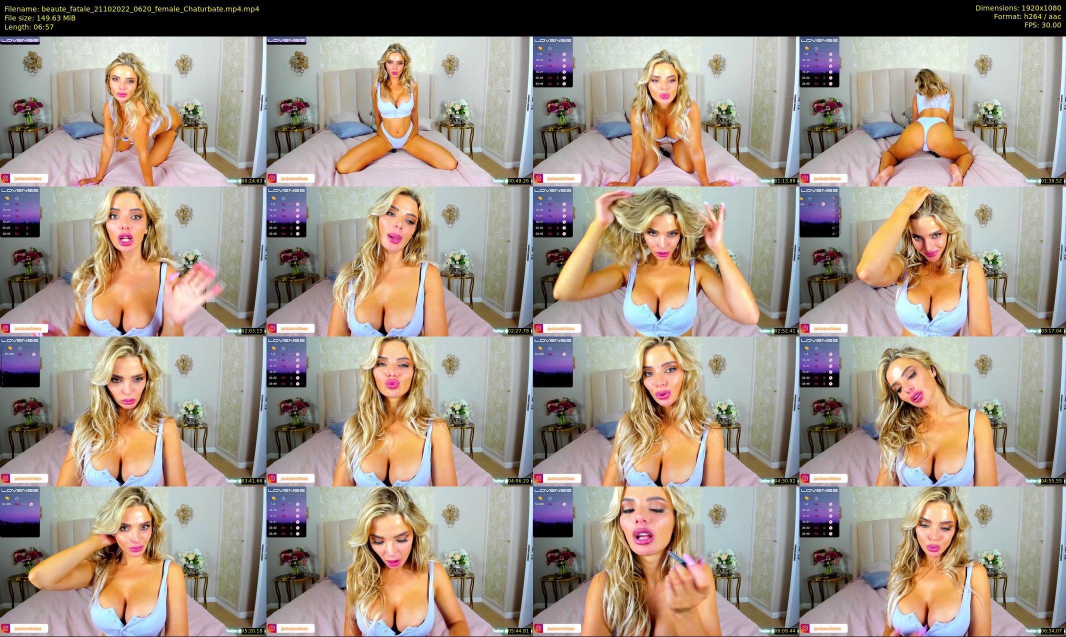 beaute_fatale — 7 minute Chaturbate female cam show recording, 1080p, Oct 21, 2022