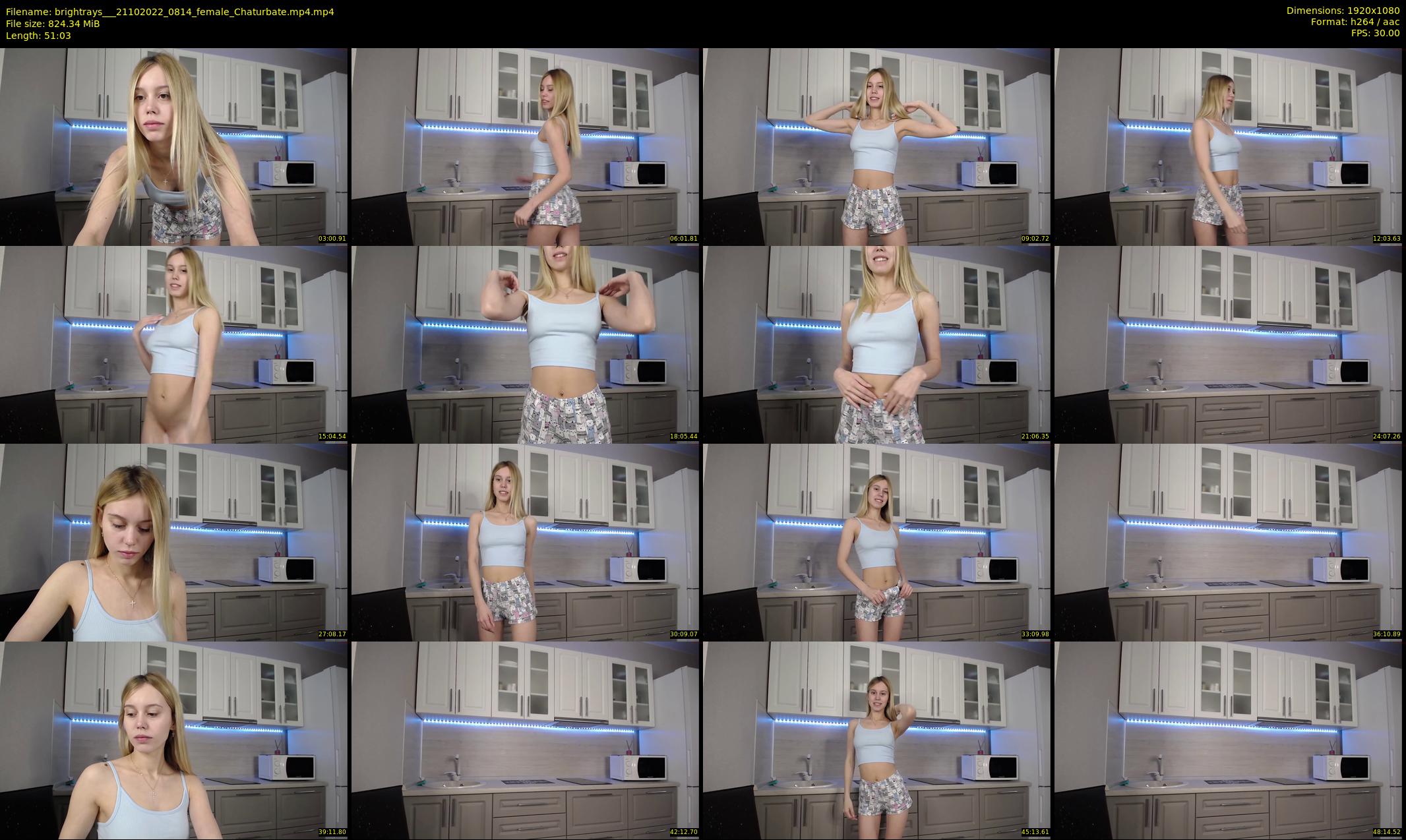 brightrays__ — 52 minute Chaturbate female cam show recording, 1080p, Oct 21, 2022