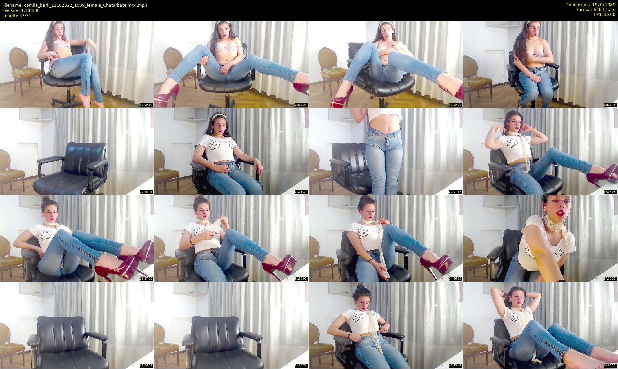 camila_berk — 54 minute Chaturbate female cam show recording, 1080p, Oct 21, 2022