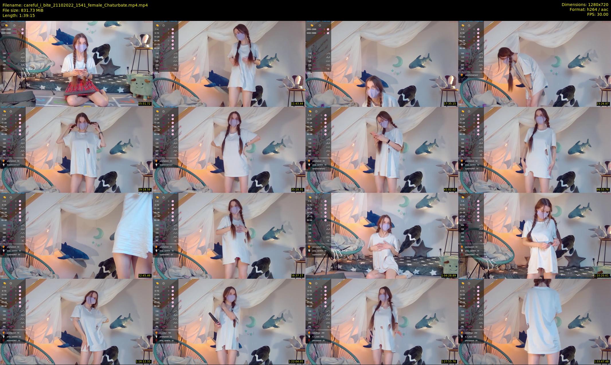 careful_i_bite — 100 minute Chaturbate female cam show recording, 720p, Oct 21, 2022