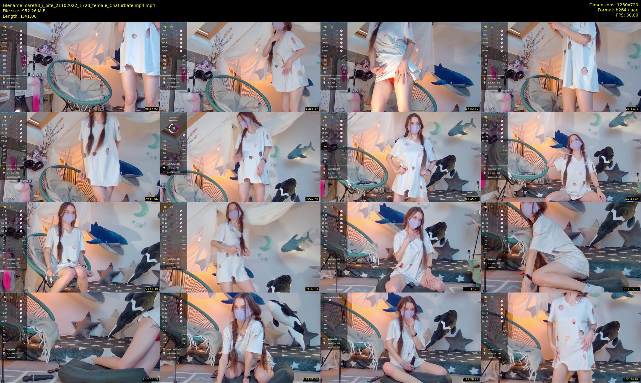 careful_i_bite — 101 minute Chaturbate female cam show recording, 720p, Oct 21, 2022