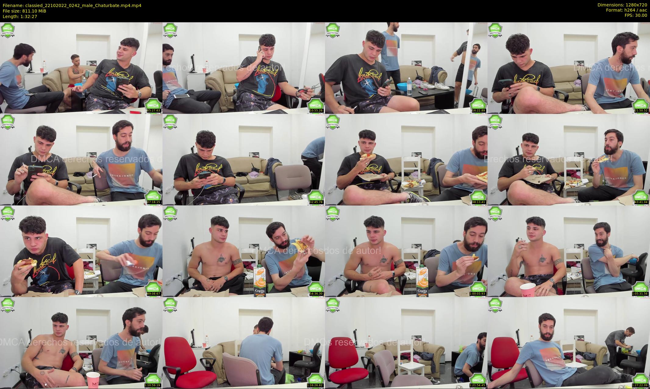 classied — 93 minute Chaturbate male cam show recording, 720p, Oct 22, 2022