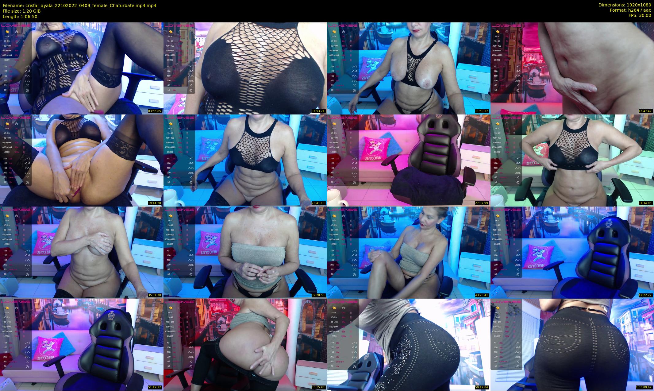 cristal_ayala — 67 minute Chaturbate female cam show recording, 1080p, Oct 22, 2022