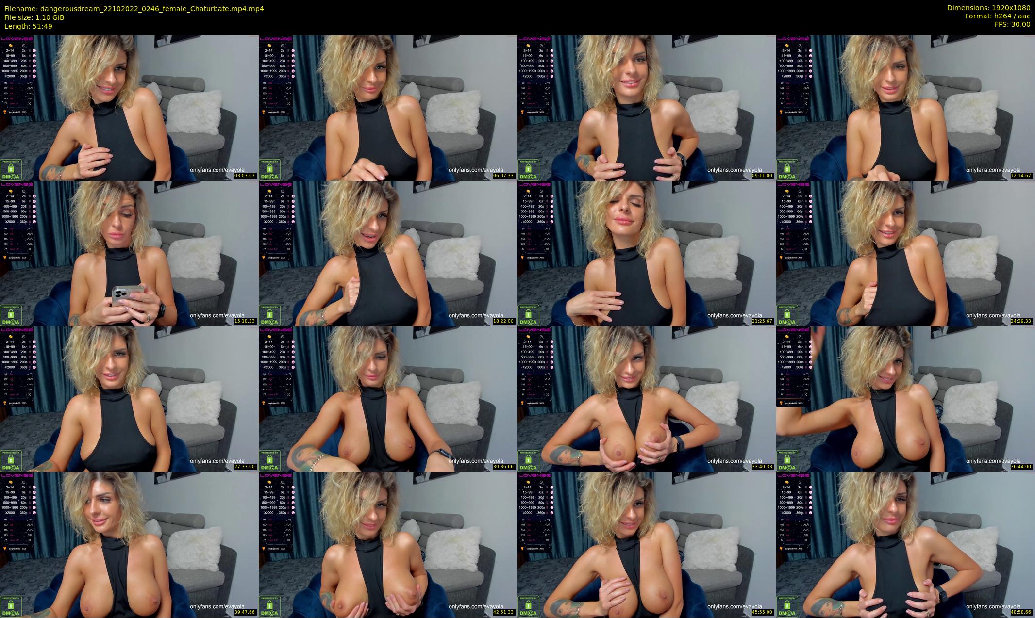 dangerousdream — 52 minute Chaturbate couple cam show recording, 1080p, Oct 22, 2022