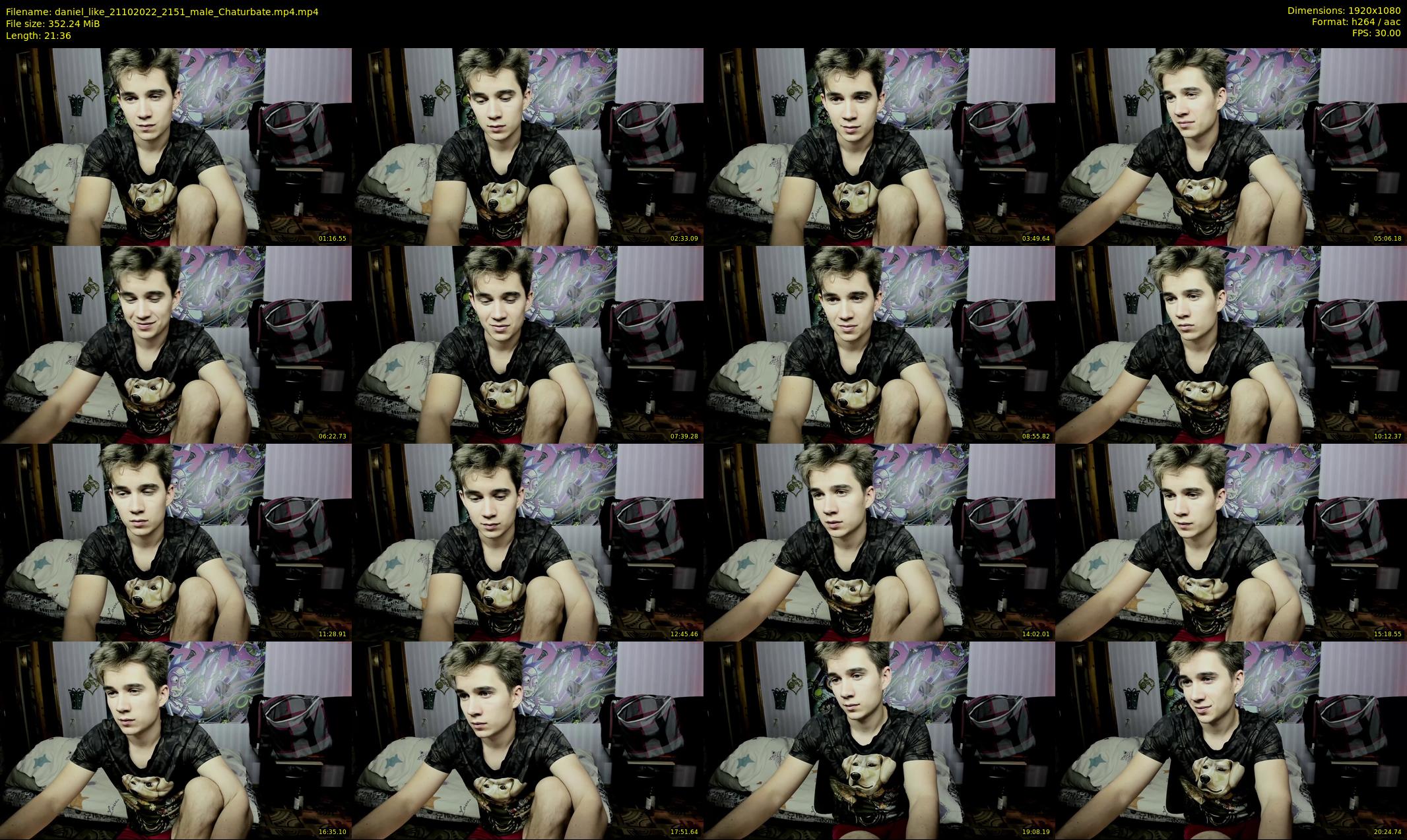 daniel_like — 22 minute Chaturbate male cam show recording, 1080p, Oct 21, 2022