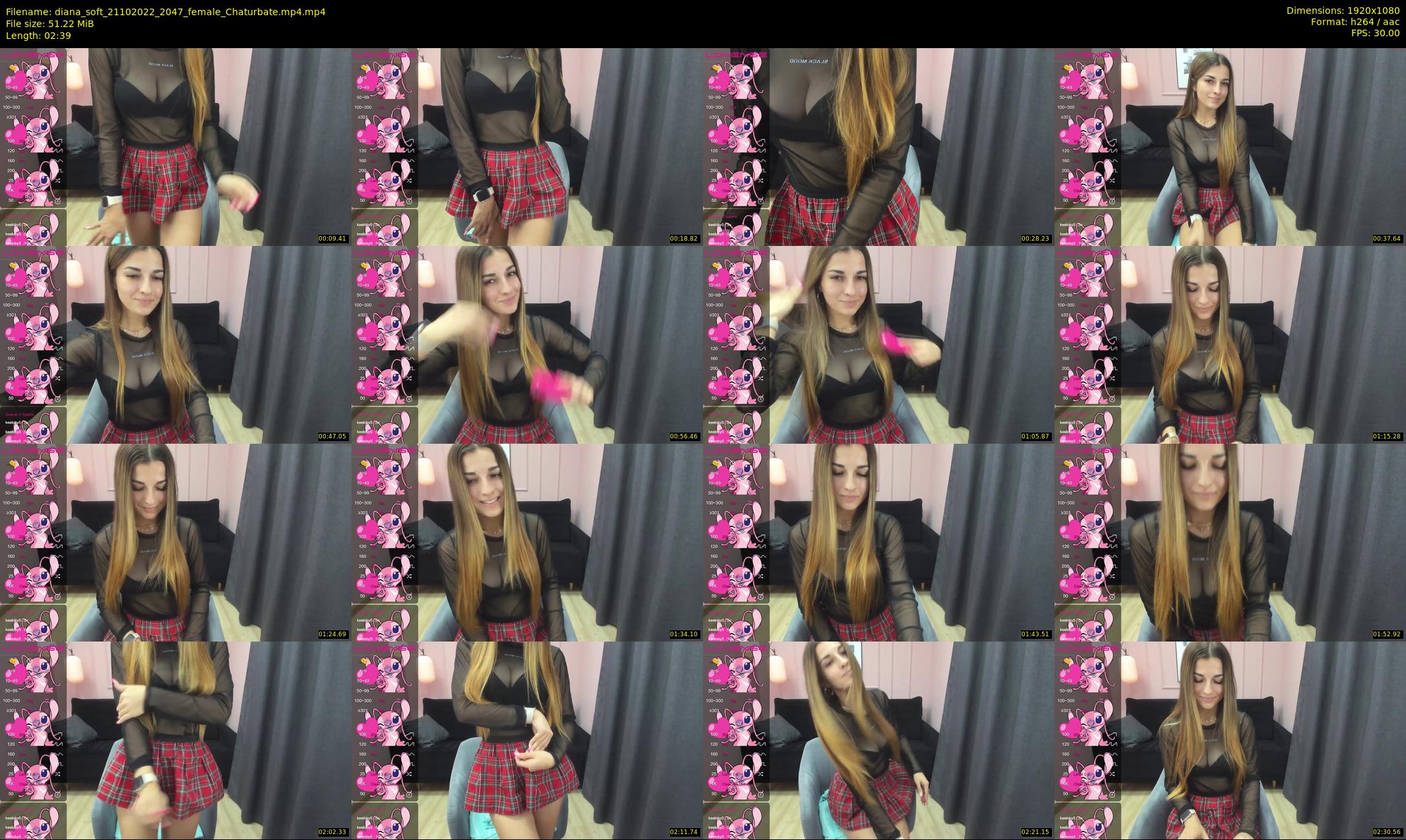 diana_soft — 3 minute Chaturbate female cam show recording, 1080p, Oct 21, 2022
