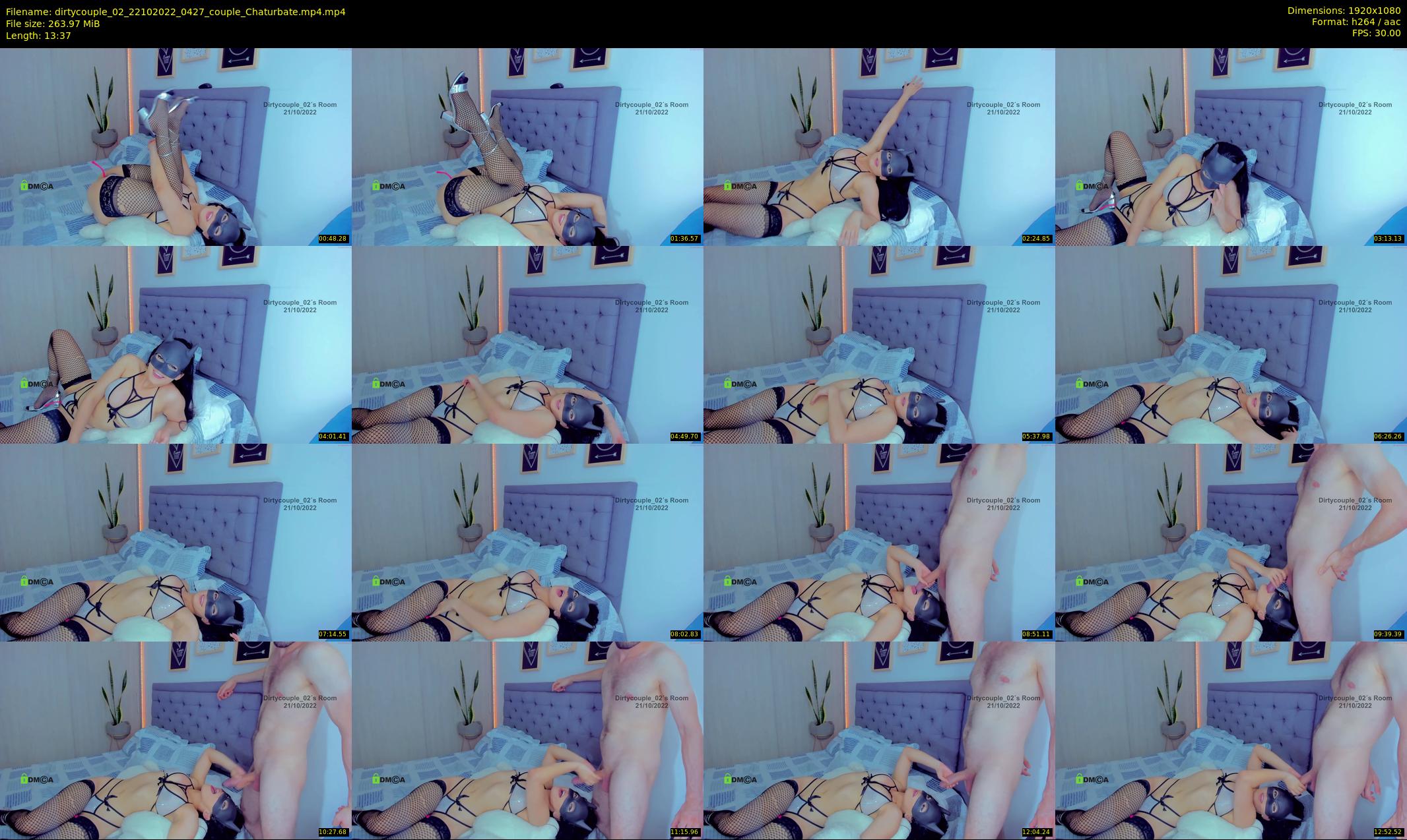 dirtycouple_02 — 14 minute Chaturbate couple cam show recording, 1080p, Oct 22, 2022