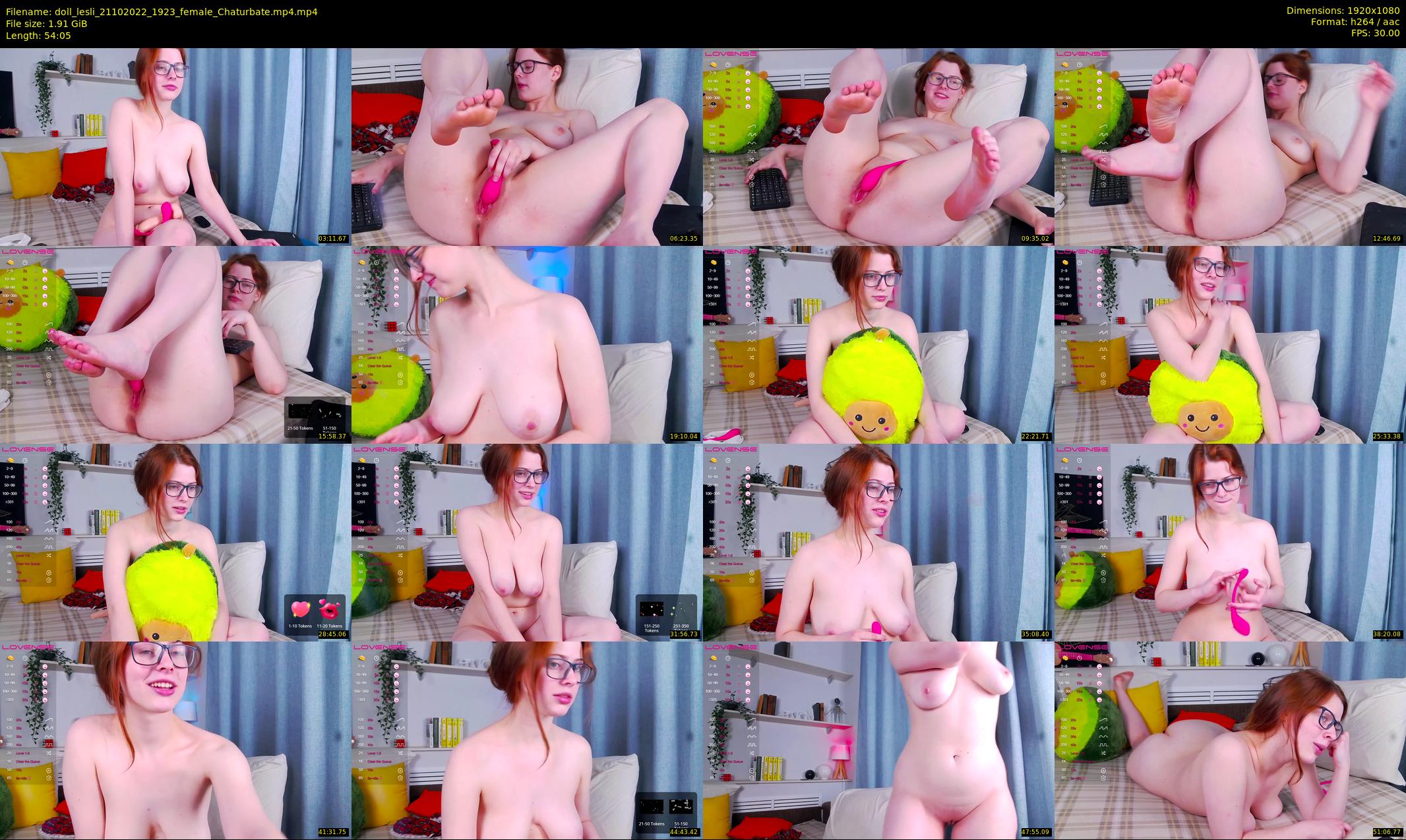 doll_lesli — 55 minute Chaturbate female cam show recording, 1080p, Oct 21, 2022