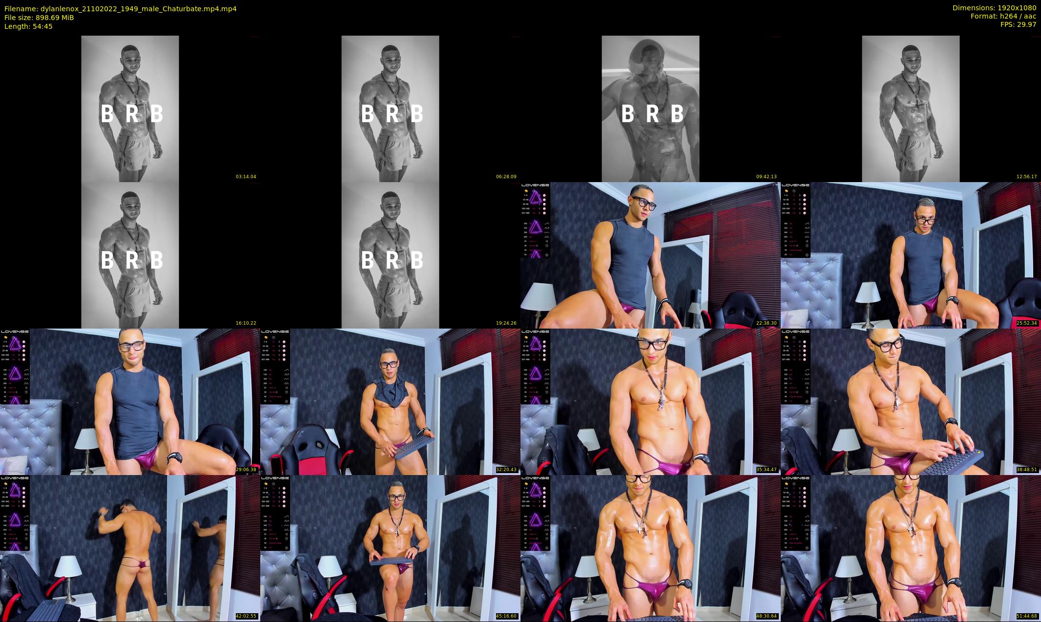 dylanlenox — 55 minute Chaturbate male cam show recording, 1080p, Oct 21, 2022