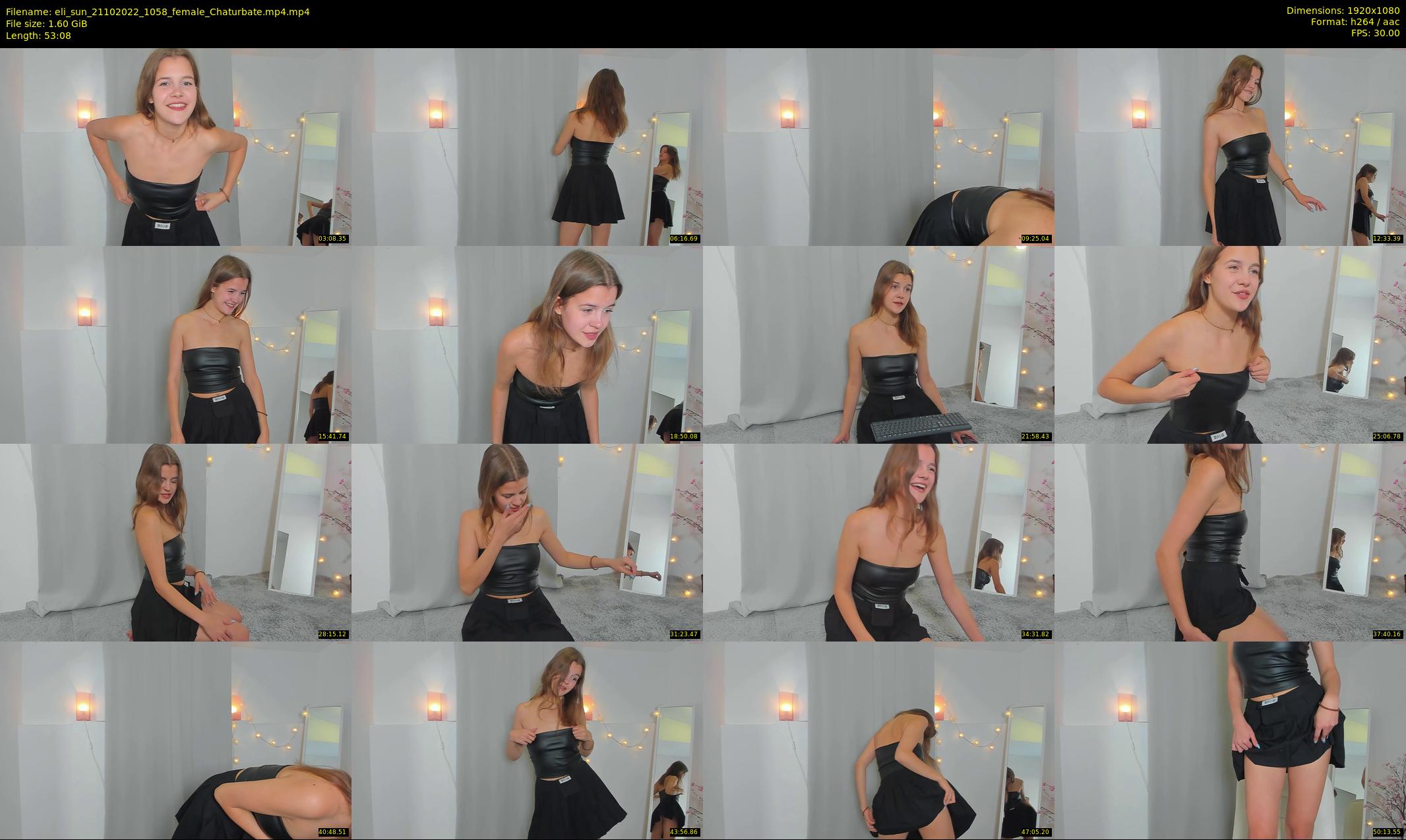 eli_sun — 54 minute Chaturbate female cam show recording, 1080p, Oct 21, 2022