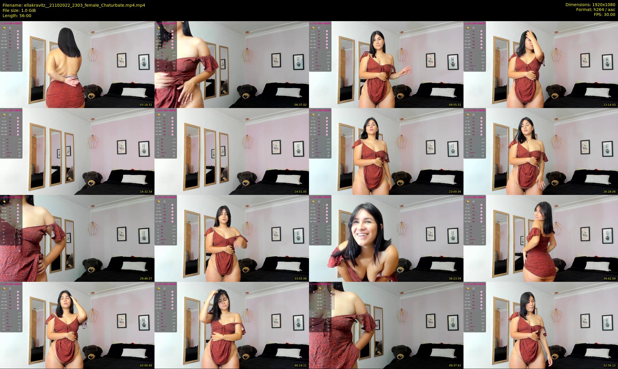 ellakravitz_ — 56 minute Chaturbate female cam show recording, 1080p, Oct 21, 2022