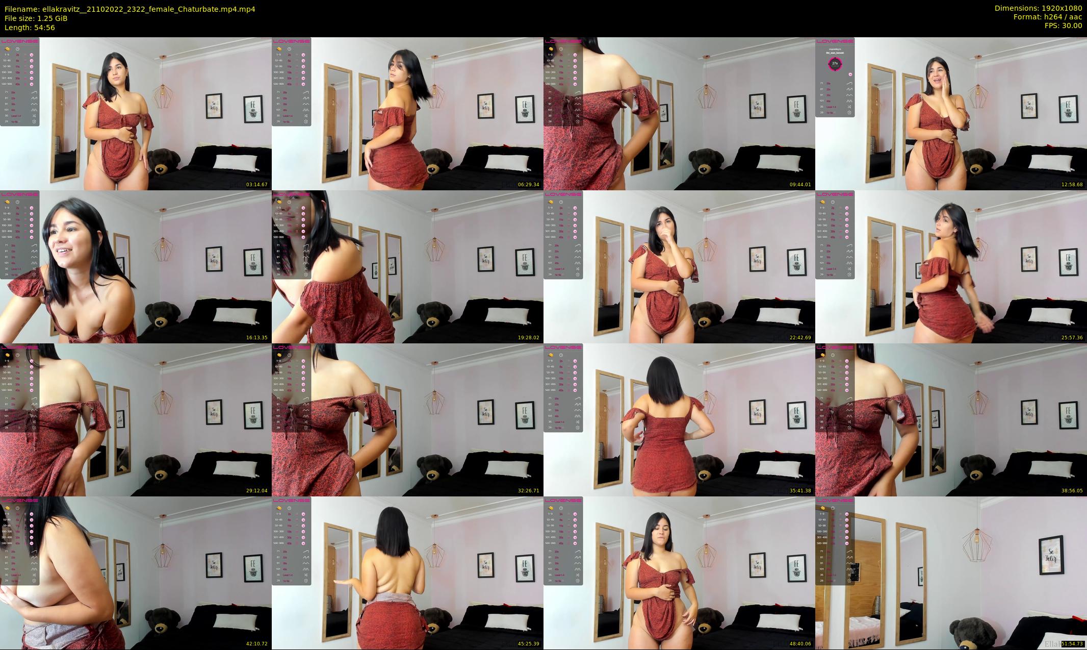 ellakravitz_ — 55 minute Chaturbate female cam show recording, 1080p, Oct 21, 2022