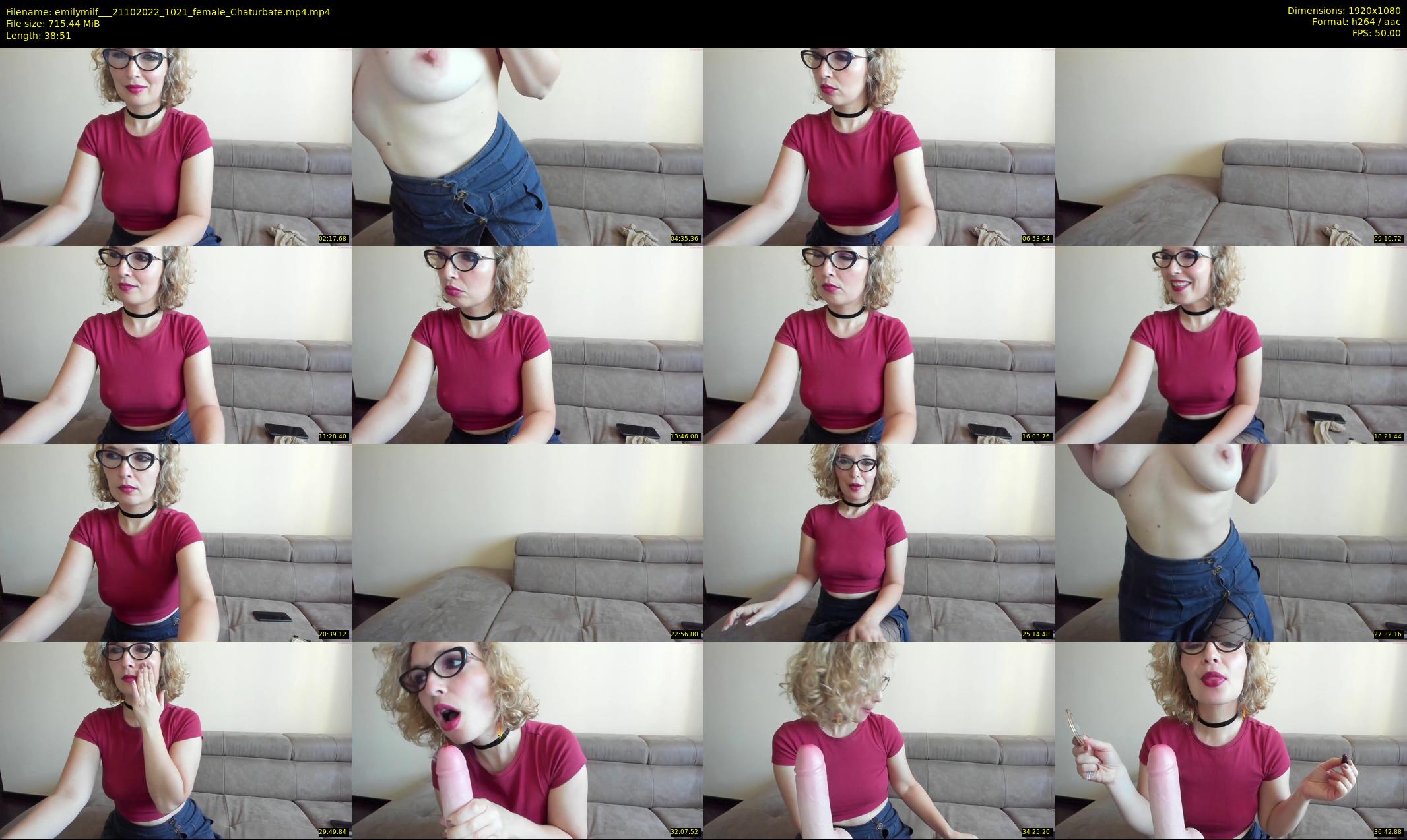 emilymilf__ — 39 minute Chaturbate female cam show recording, 1080p, Oct 21, 2022