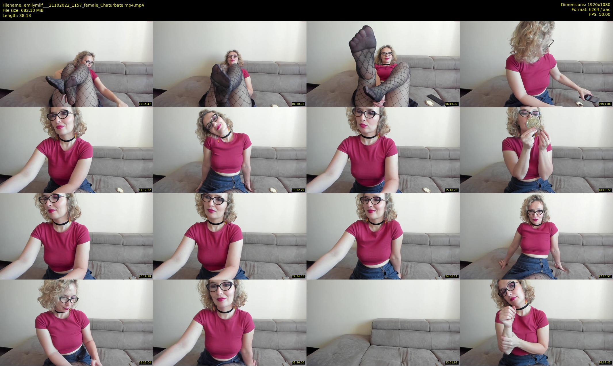 emilymilf__ — 39 minute Chaturbate female cam show recording, 1080p, Oct 21, 2022