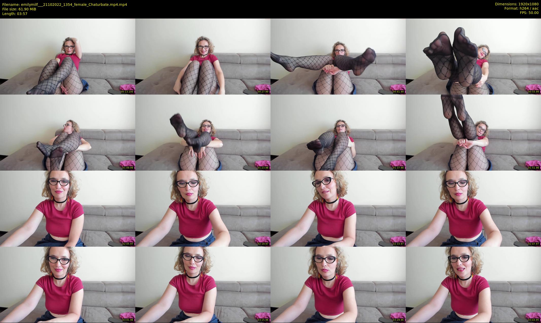 emilymilf__ — 4 minute Chaturbate female cam show recording, 1080p, Oct 21, 2022