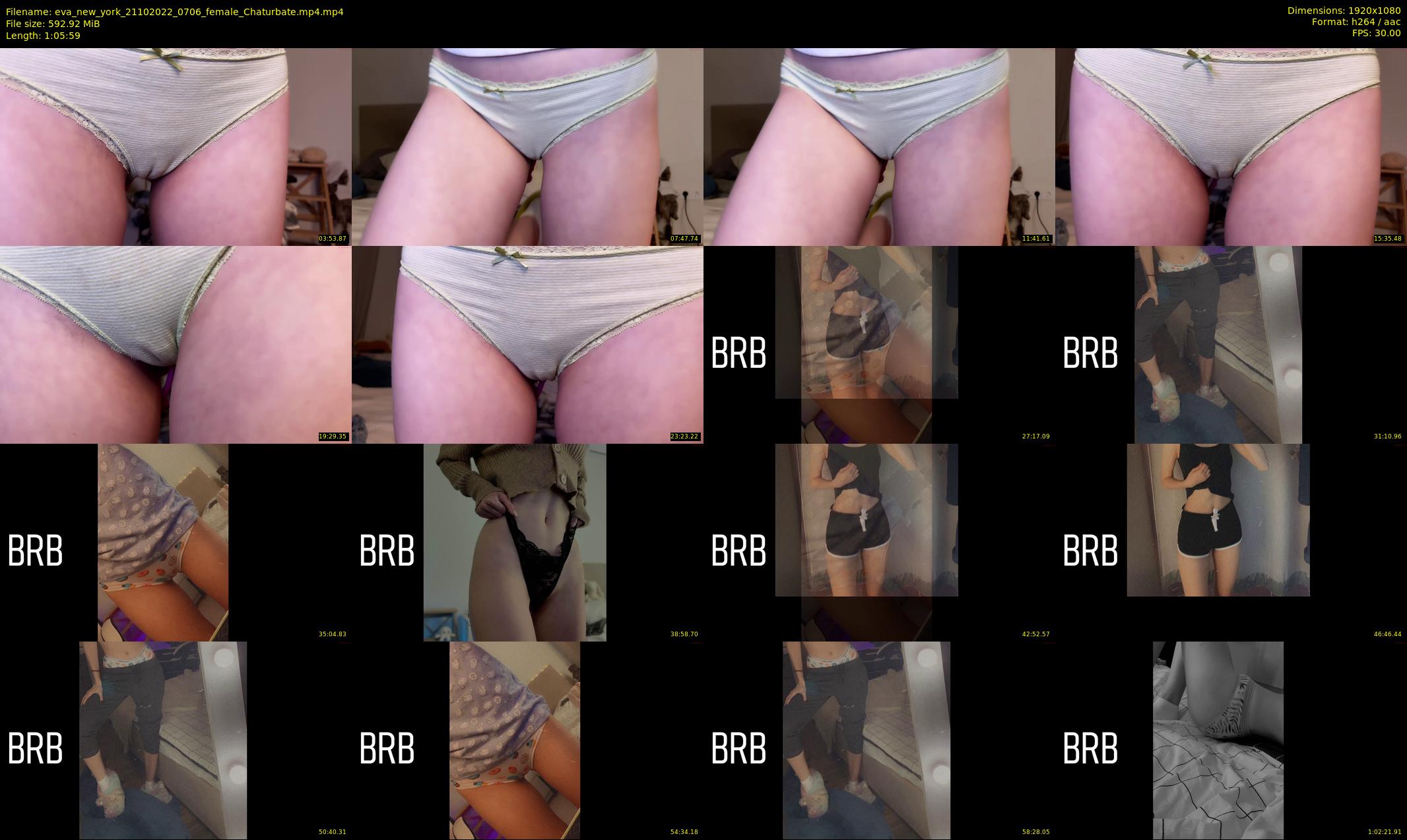 eva_new_york — 66 minute Chaturbate female cam show recording, 1080p, Oct 21, 2022