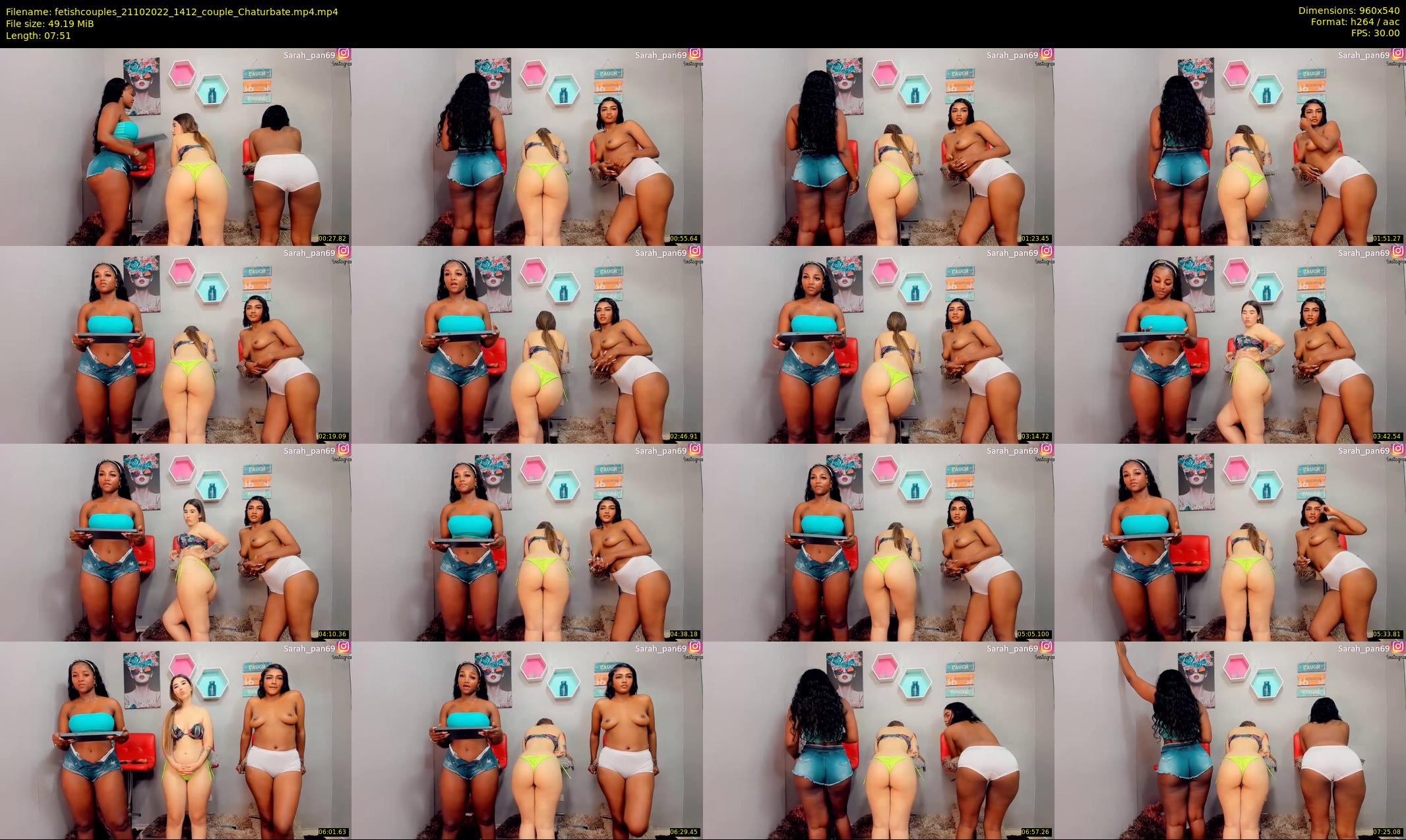 fetishcouples — 8 minute Chaturbate couple cam show recording, 480p, Oct 21, 2022