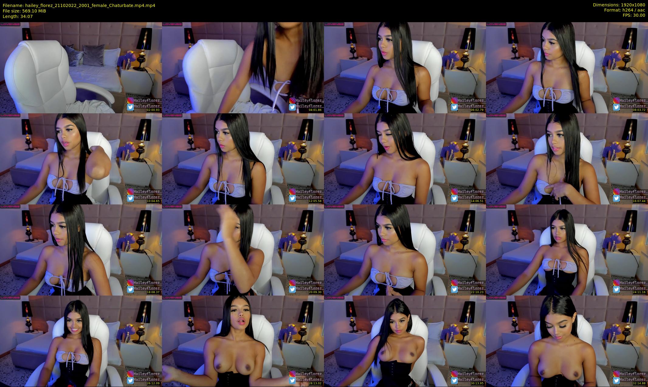 hailey_florez — 35 minute Chaturbate female cam show recording, 1080p, Oct 21, 2022