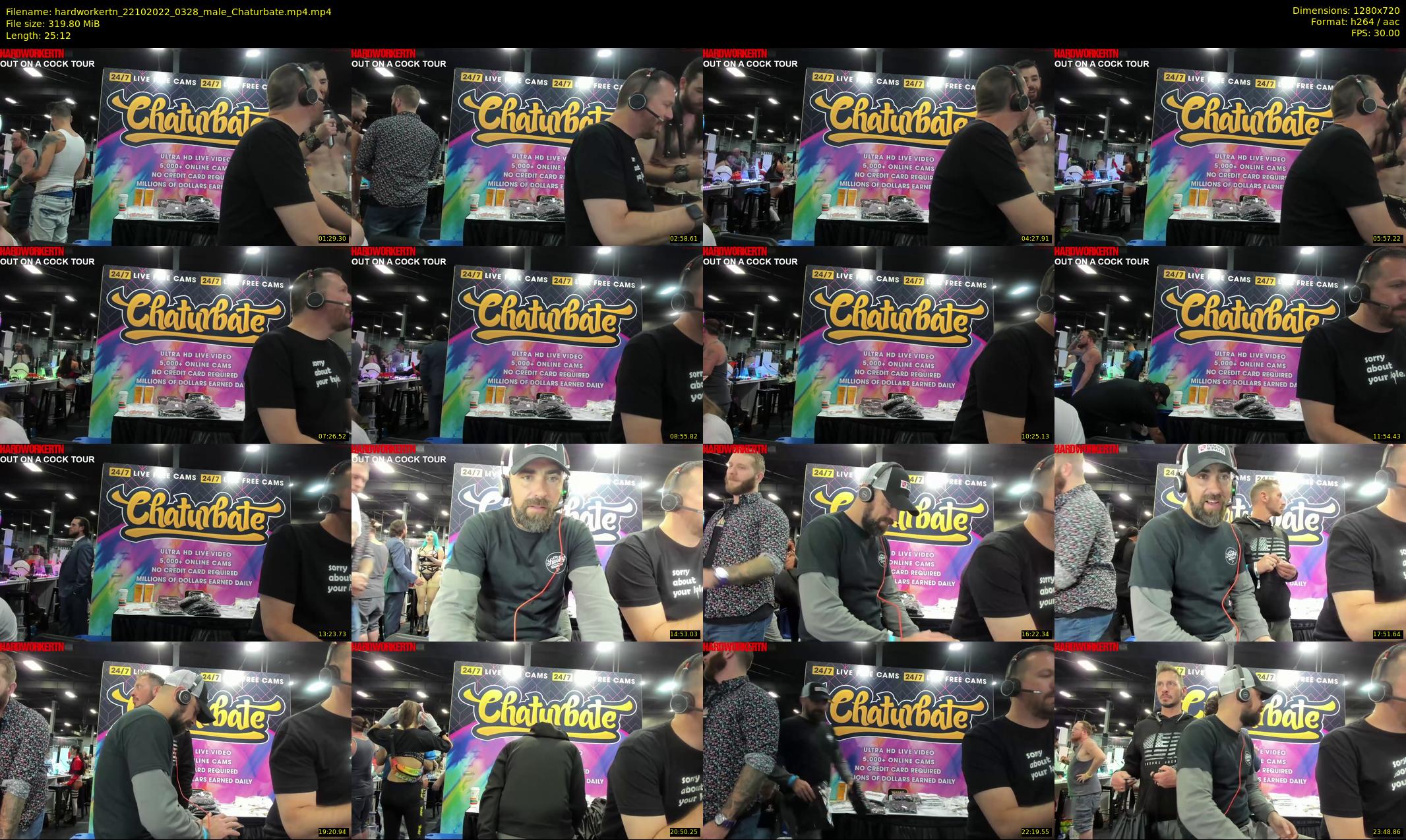 hardworkertn — 26 minute Chaturbate male cam show recording, 720p, Oct 22, 2022