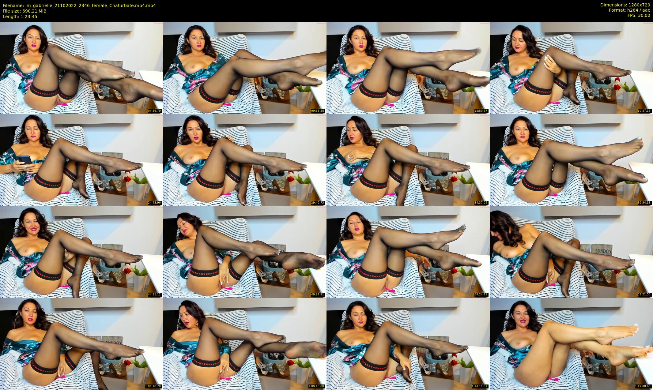 im_gabrielle — 84 minute Chaturbate female cam show recording, 720p, Oct 21, 2022
