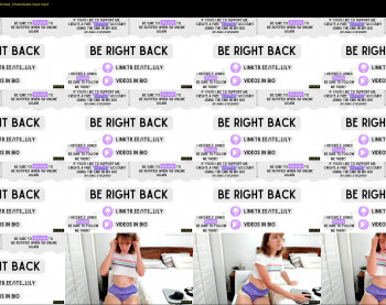 its_lily — 5 minute Chaturbate female cam show recording, 720p, Oct 21, 2022