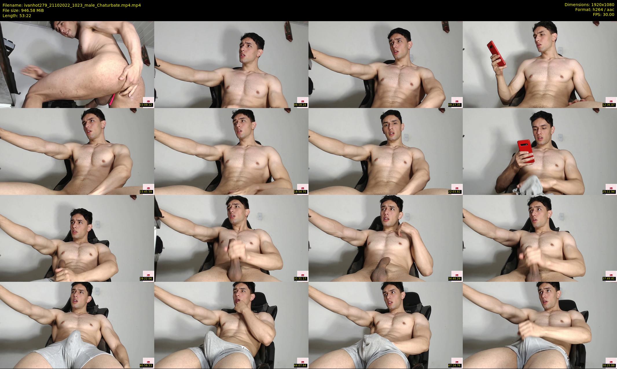 ivanhot279 — 54 minute Chaturbate male cam show recording, 1080p, Oct 21, 2022