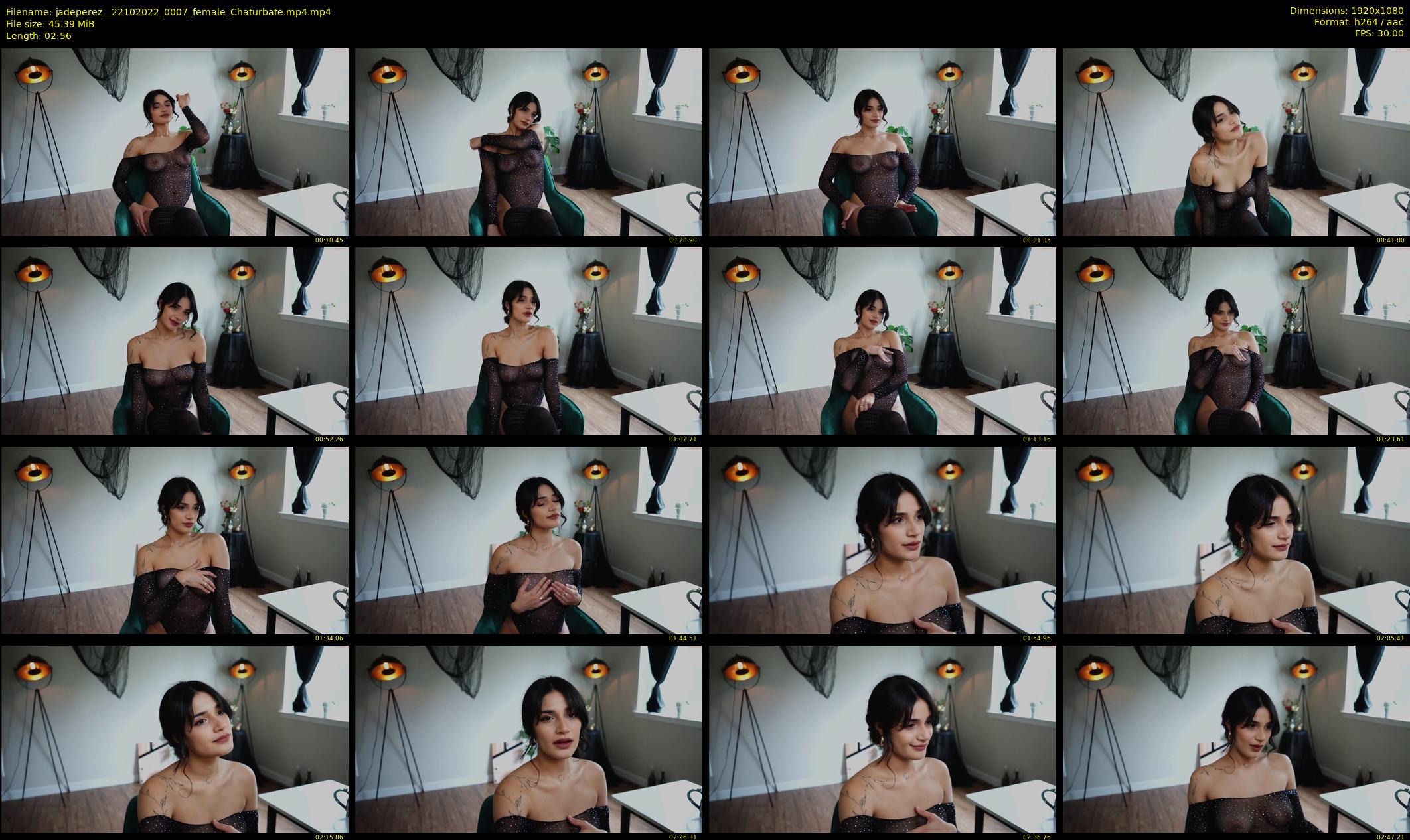 jadeperez_ — 3 minute Chaturbate female cam show recording, 1080p, Oct 22, 2022