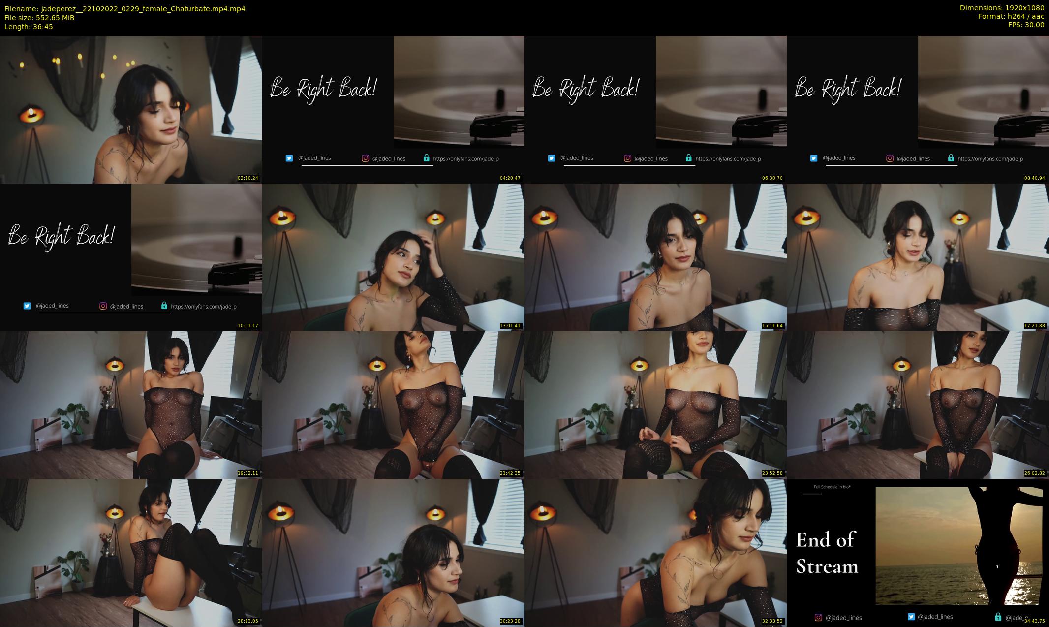 jadeperez_ — 37 minute Chaturbate female cam show recording, 1080p, Oct 22, 2022