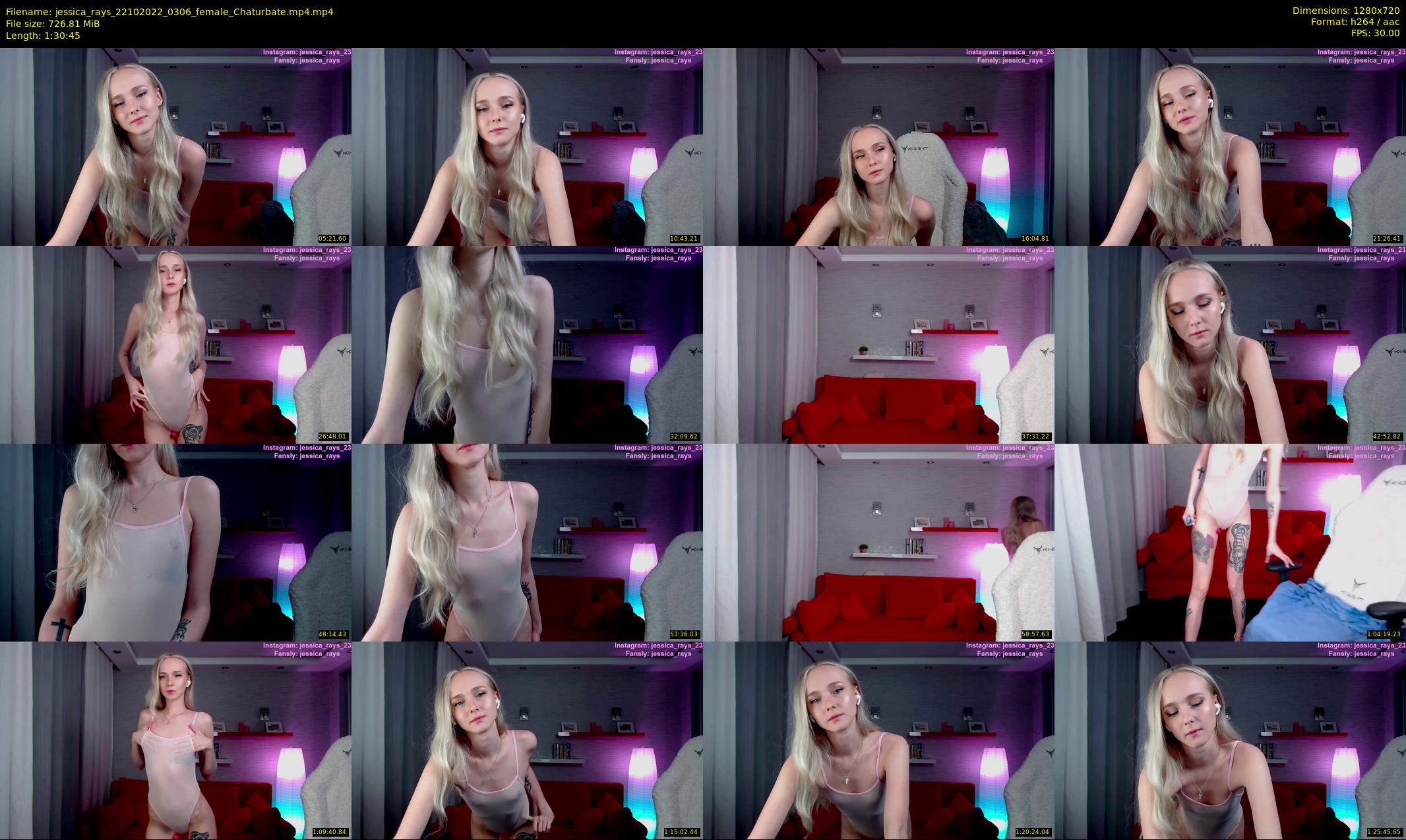 jessica_rays — 91 minute Chaturbate couple cam show recording, 720p, Oct 22, 2022