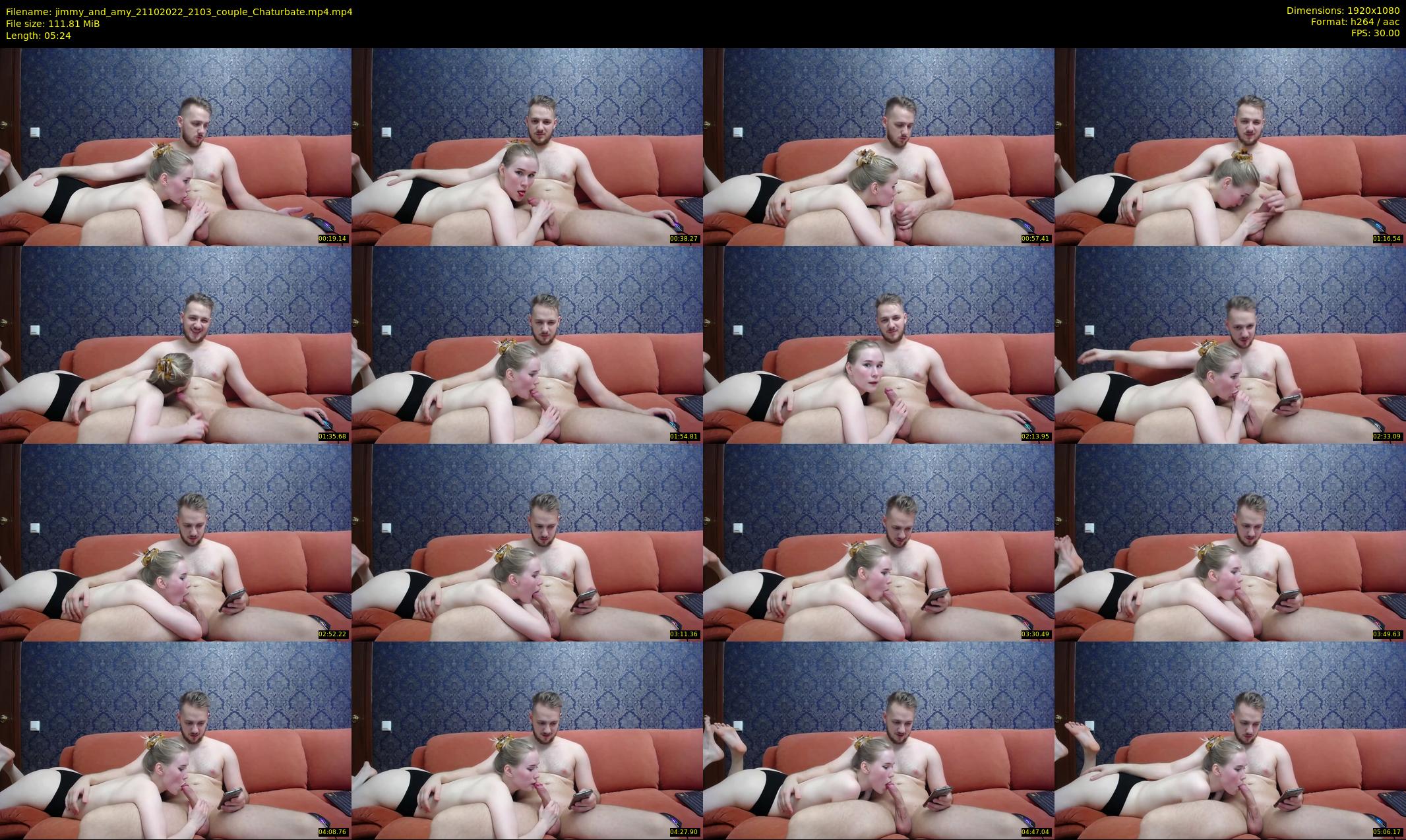 jimmy_and_amy — 6 minute Chaturbate couple cam show recording, 1080p, Oct 21, 2022
