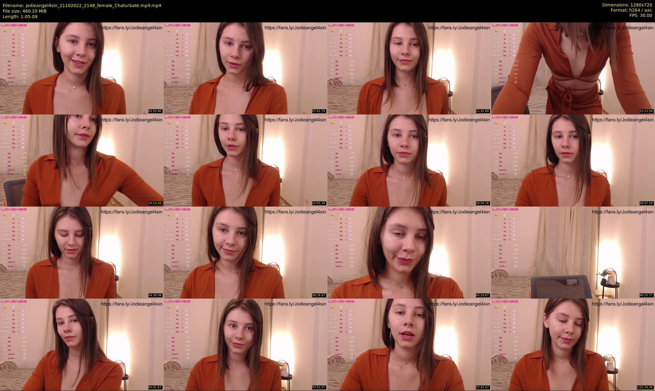 jodieangel4sin — 66 minute Chaturbate female cam show recording, 720p, Oct 21, 2022
