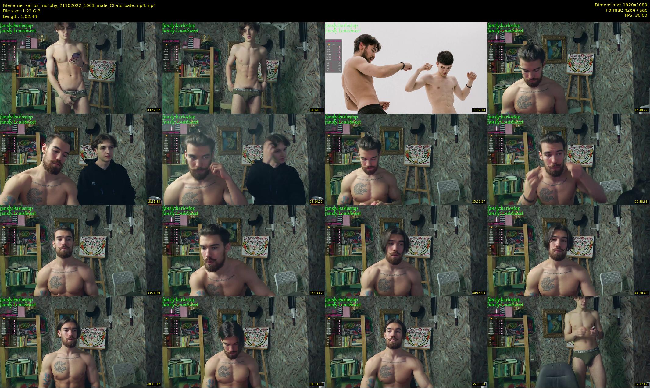 karlos_murphy — 63 minute Chaturbate male cam show recording, 1080p, Oct 21, 2022