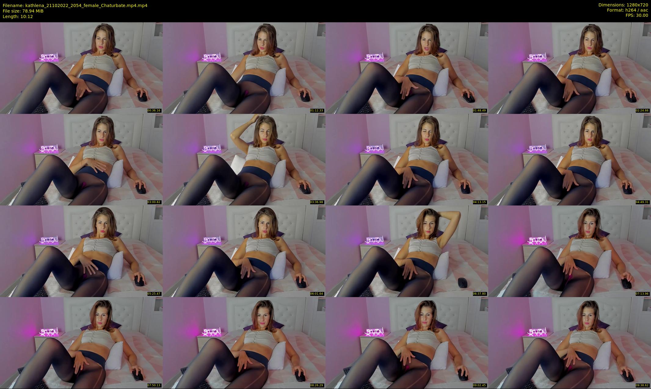 kathlena — 11 minute Chaturbate female cam show recording, 720p, Oct 21, 2022