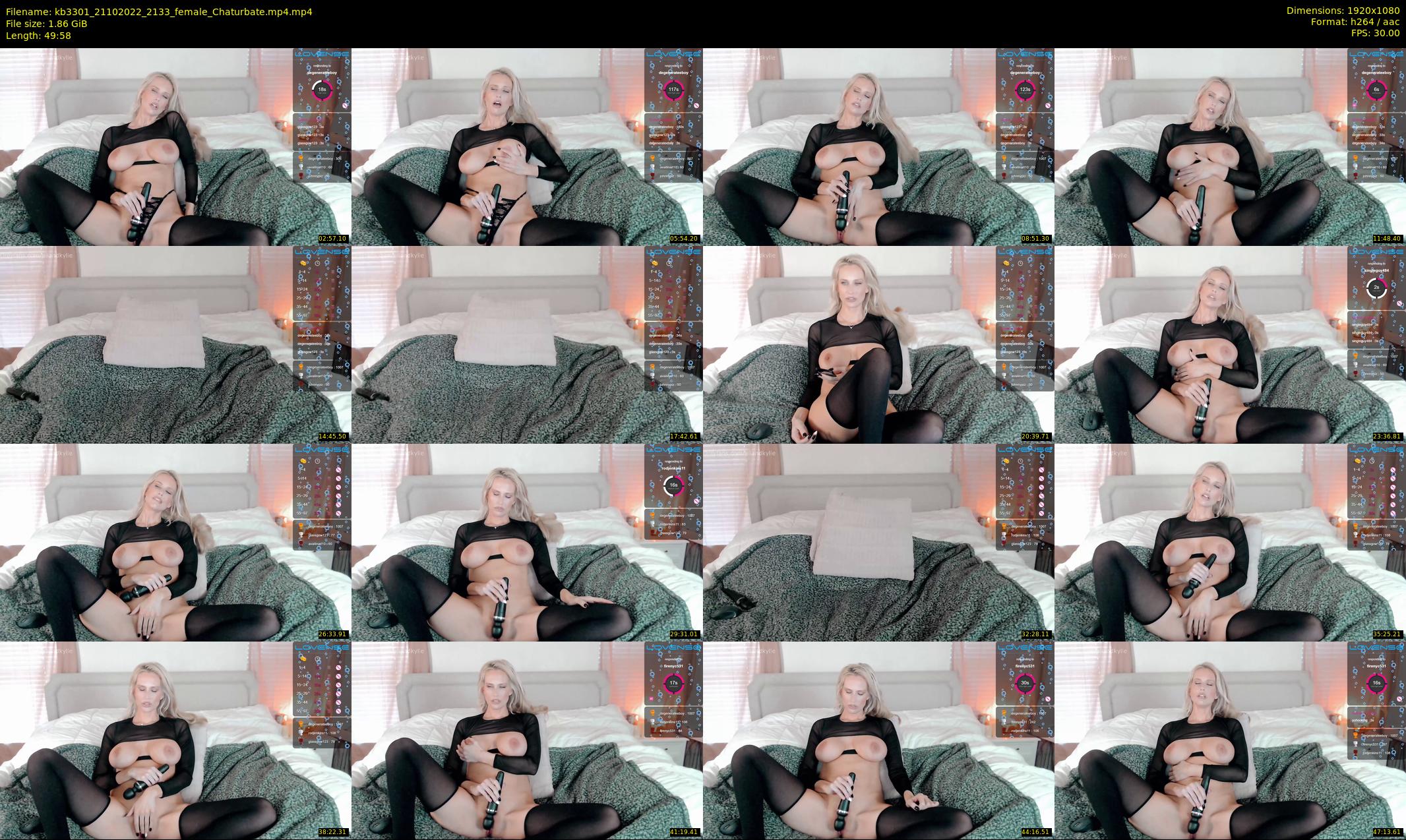 kb3301 — 50 minute Chaturbate couple cam show recording, 1080p, Oct 21, 2022