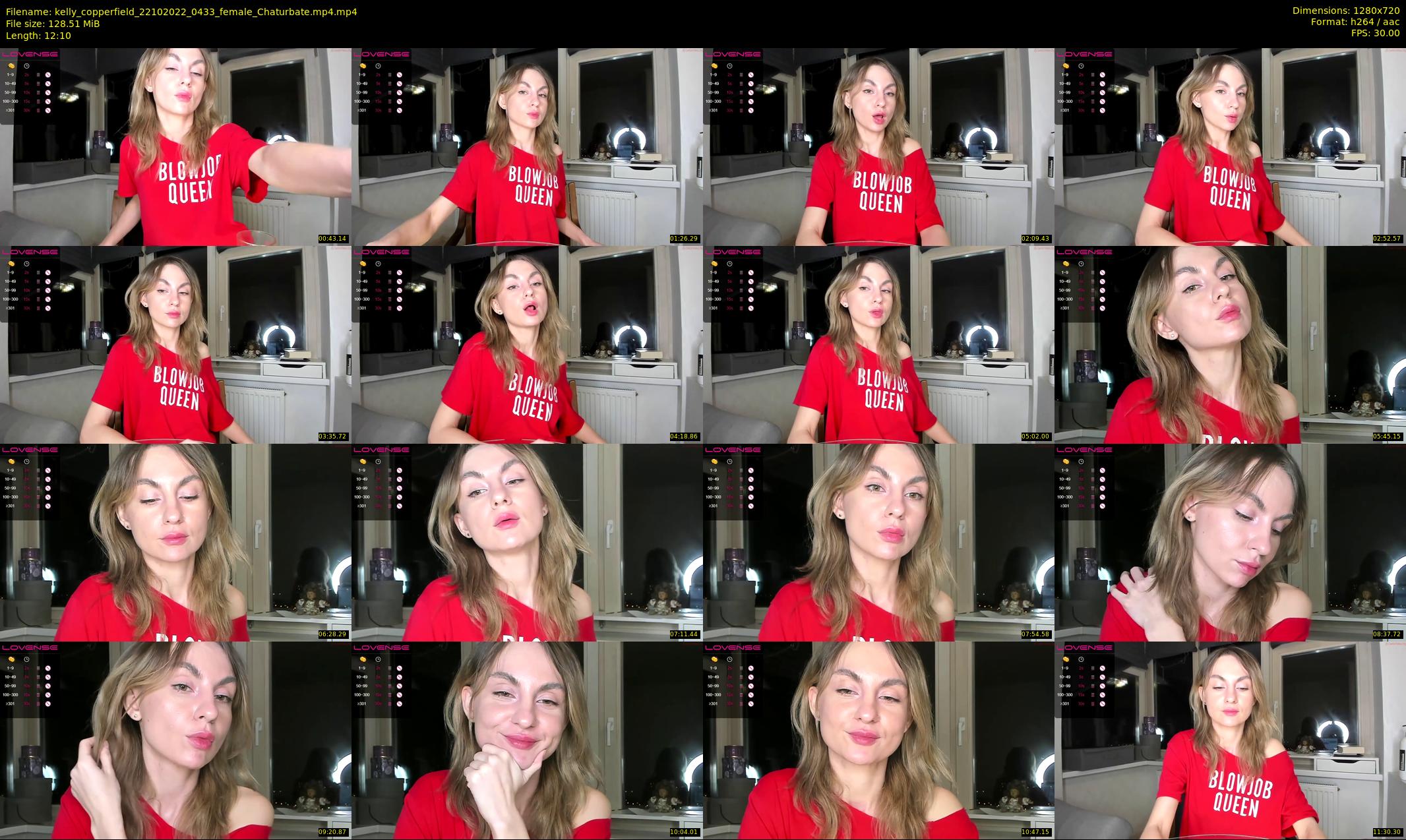 kelly_copperfield — 13 minute Chaturbate female cam show recording, 720p, Oct 22, 2022
