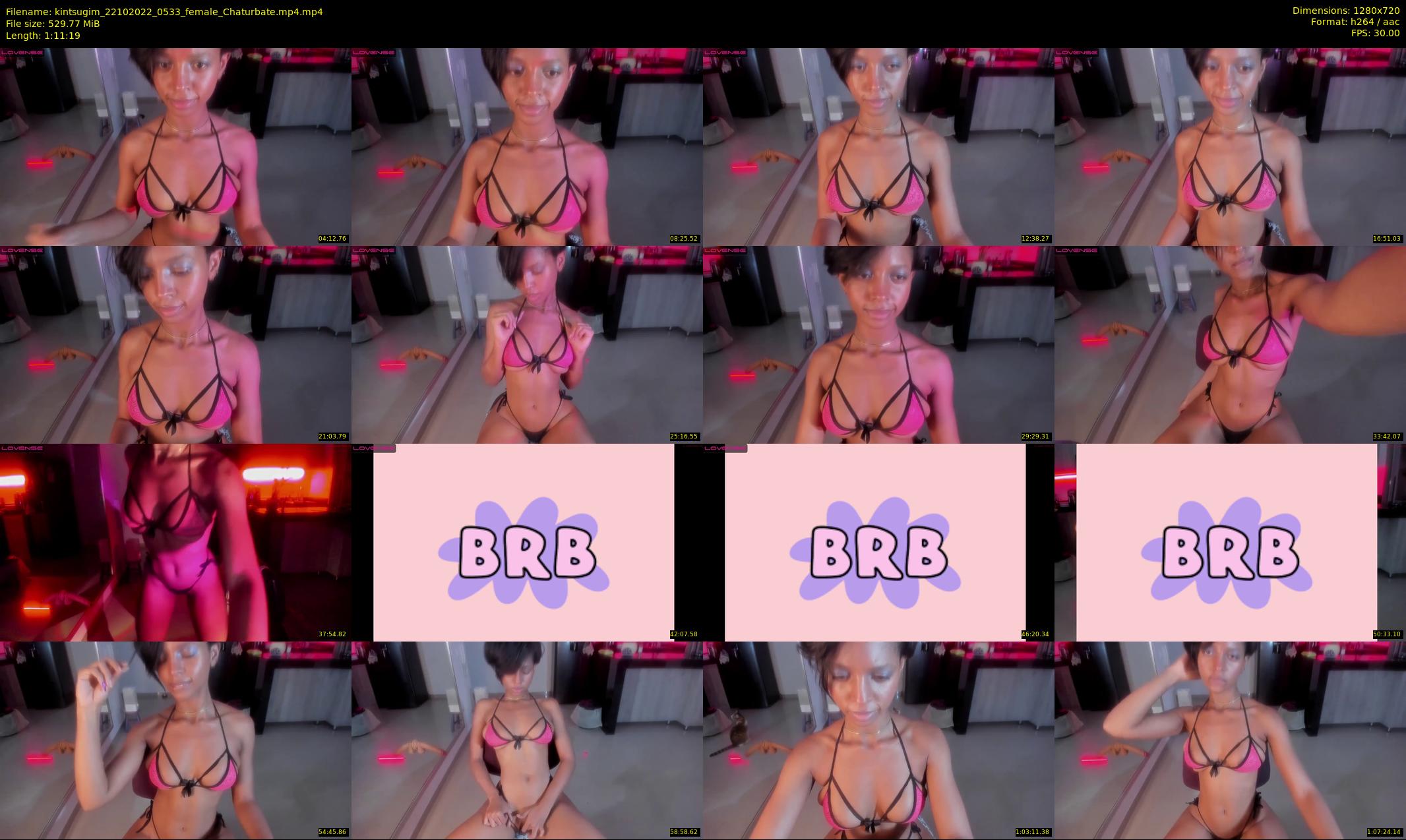kintsugim — 72 minute Chaturbate female cam show recording, 720p, Oct 22, 2022