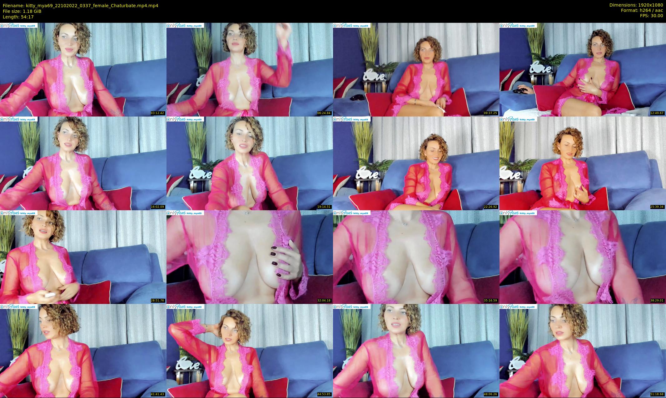 kitty_mya69 — 55 minute Chaturbate female cam show recording, 1080p, Oct 22, 2022
