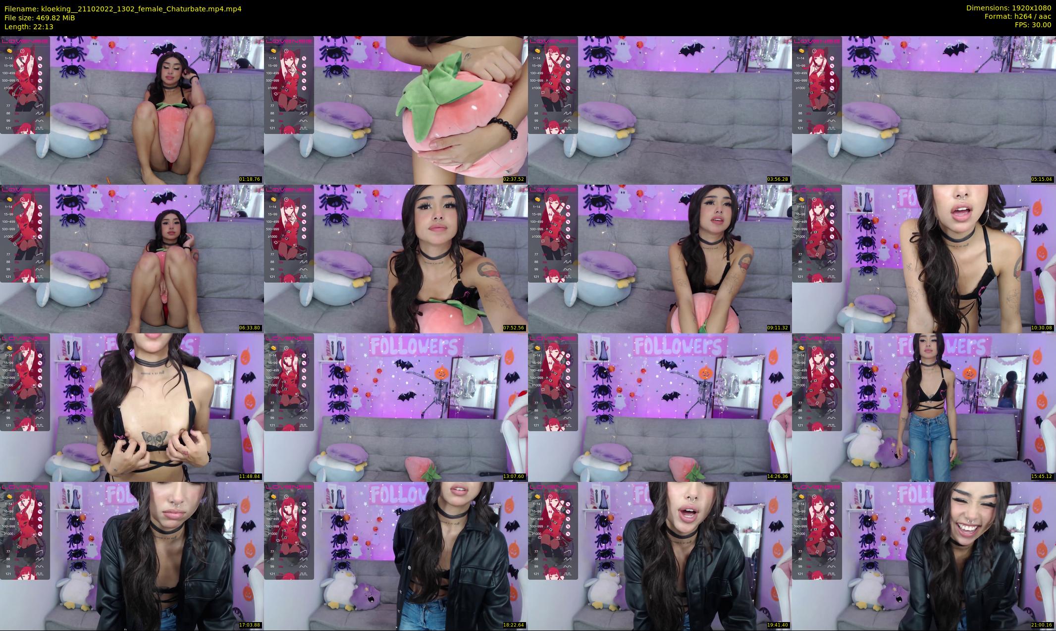 kloeking_ — 23 minute Chaturbate female cam show recording, 1080p, Oct 21, 2022