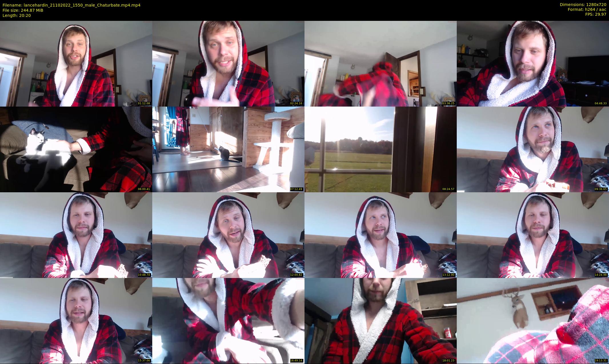 lancehardin — 21 minute Chaturbate male cam show recording, 720p, Oct 21, 2022