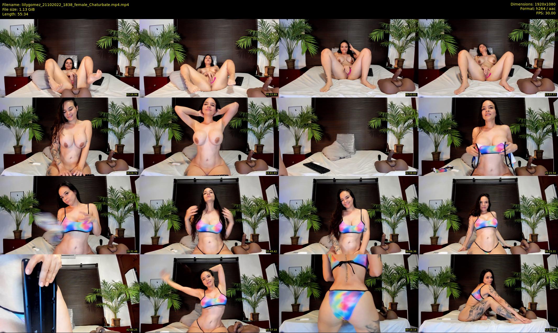 liilygomez — 56 minute Chaturbate female cam show recording, 1080p, Oct 21, 2022