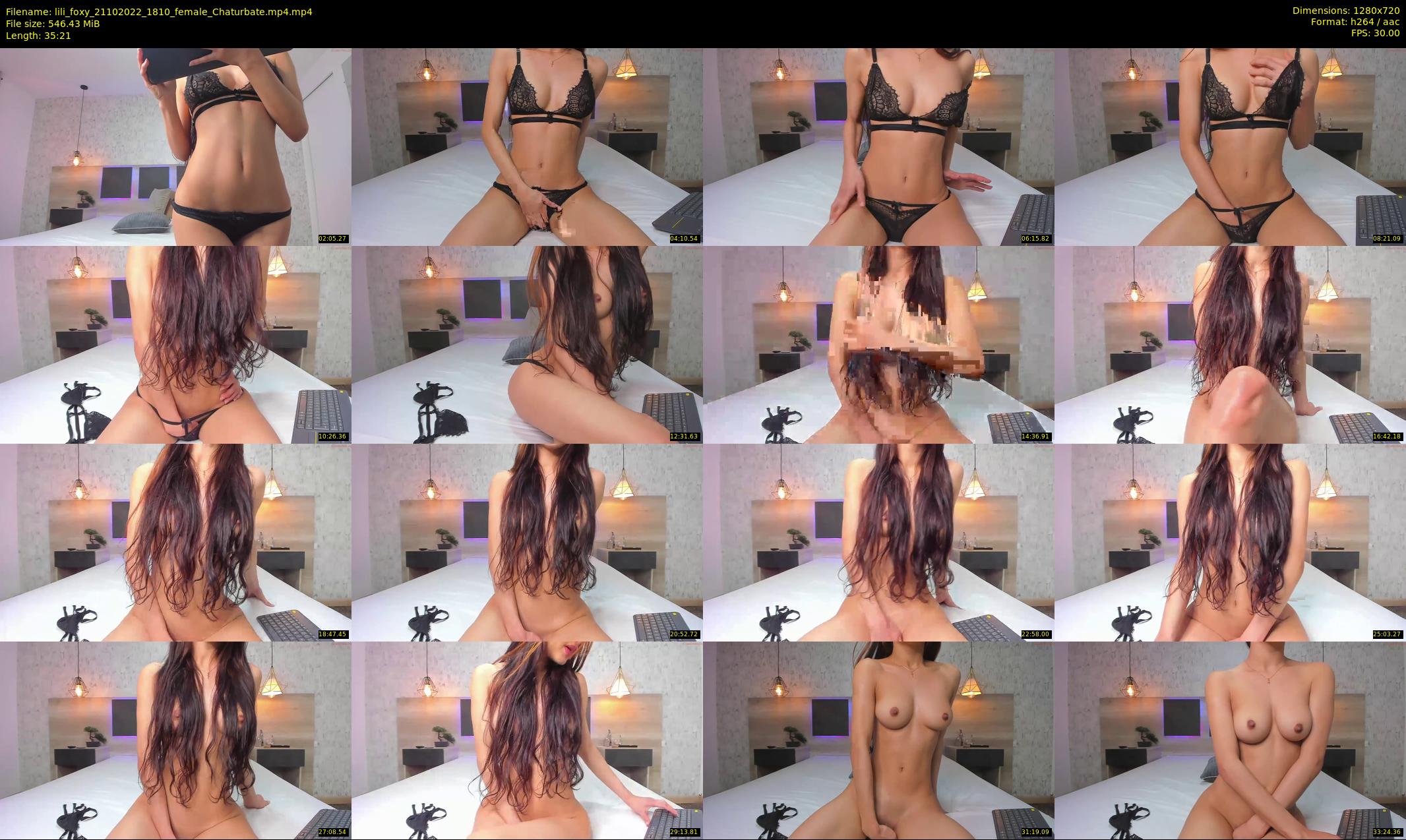 lili_foxy — 36 minute Chaturbate female cam show recording, 720p, Oct 21, 2022