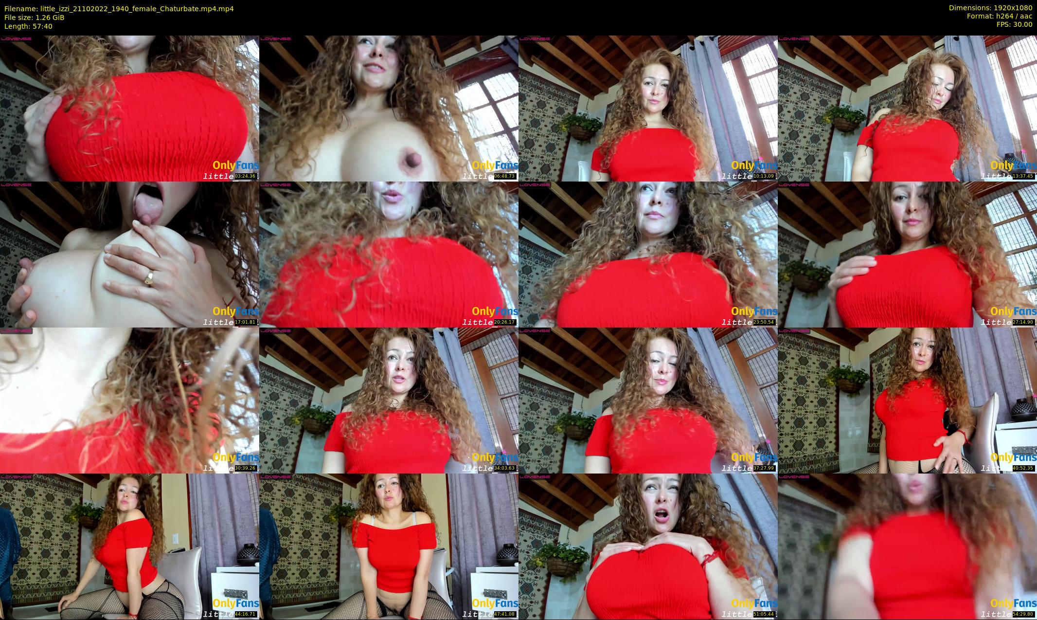 little_izzi — 58 minute Chaturbate female cam show recording, 1080p, Oct 21, 2022