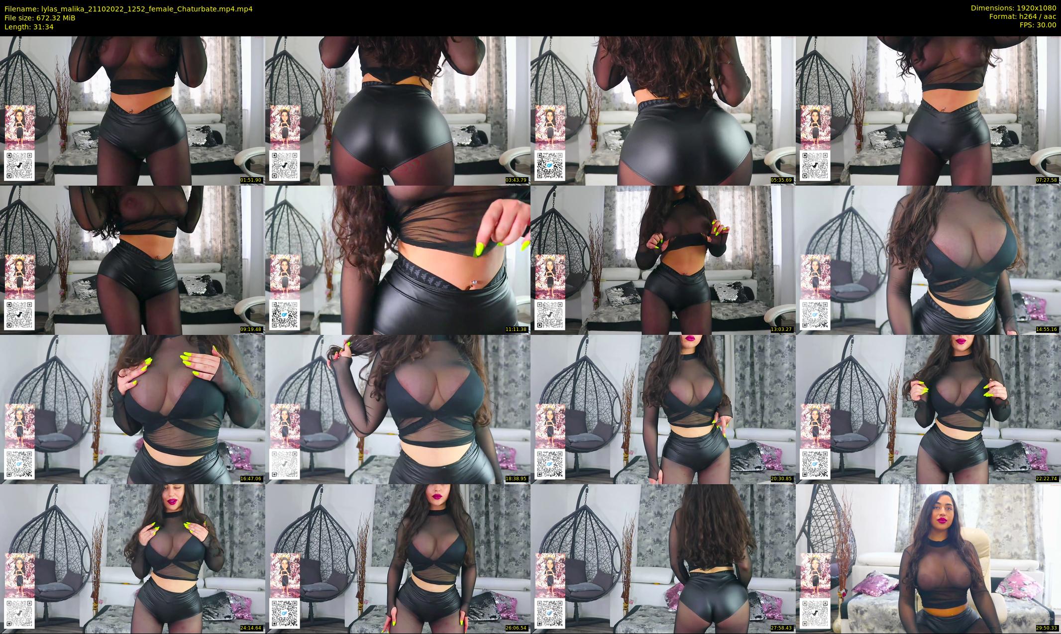 lylas_malika — 32 minute Chaturbate female cam show recording, 1080p, Oct 21, 2022