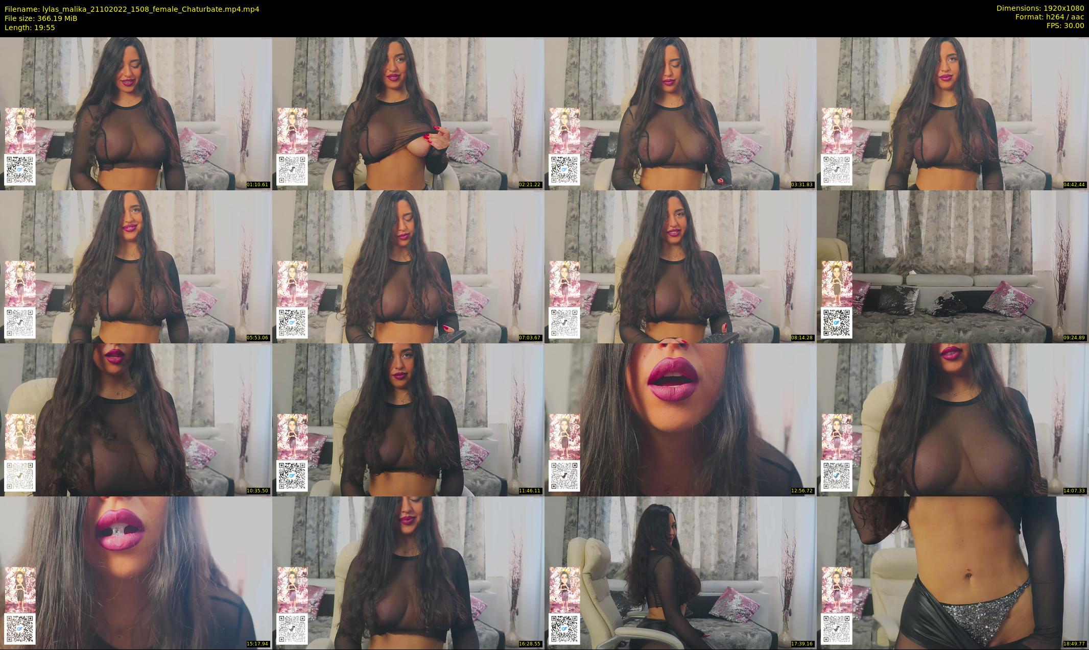 lylas_malika — 20 minute Chaturbate female cam show recording, 1080p, Oct 21, 2022