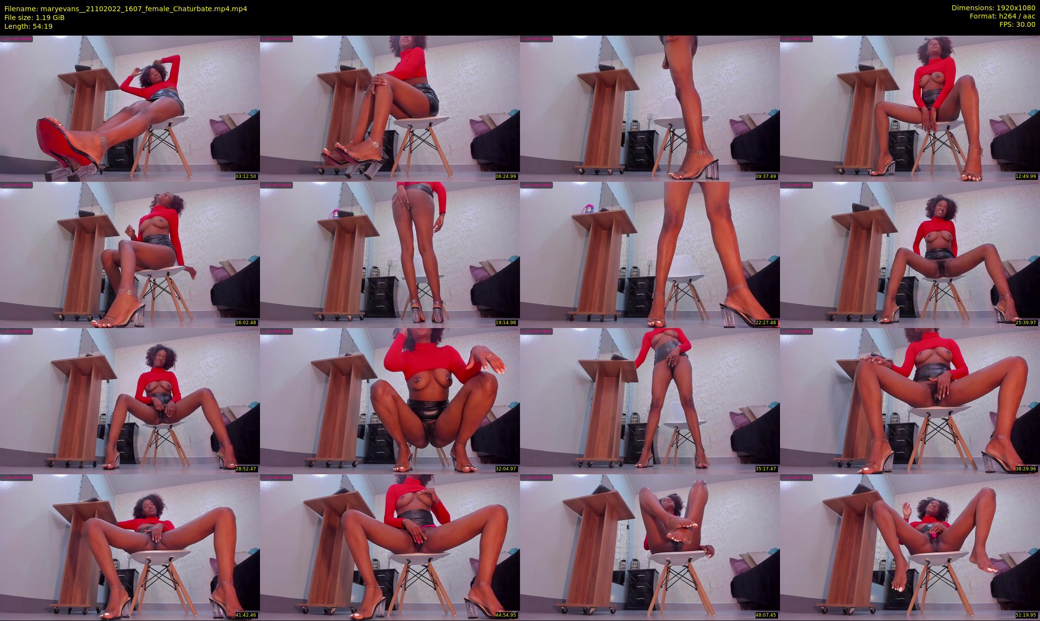 maryevans_ — 55 minute Chaturbate female cam show recording, 1080p, Oct 21, 2022