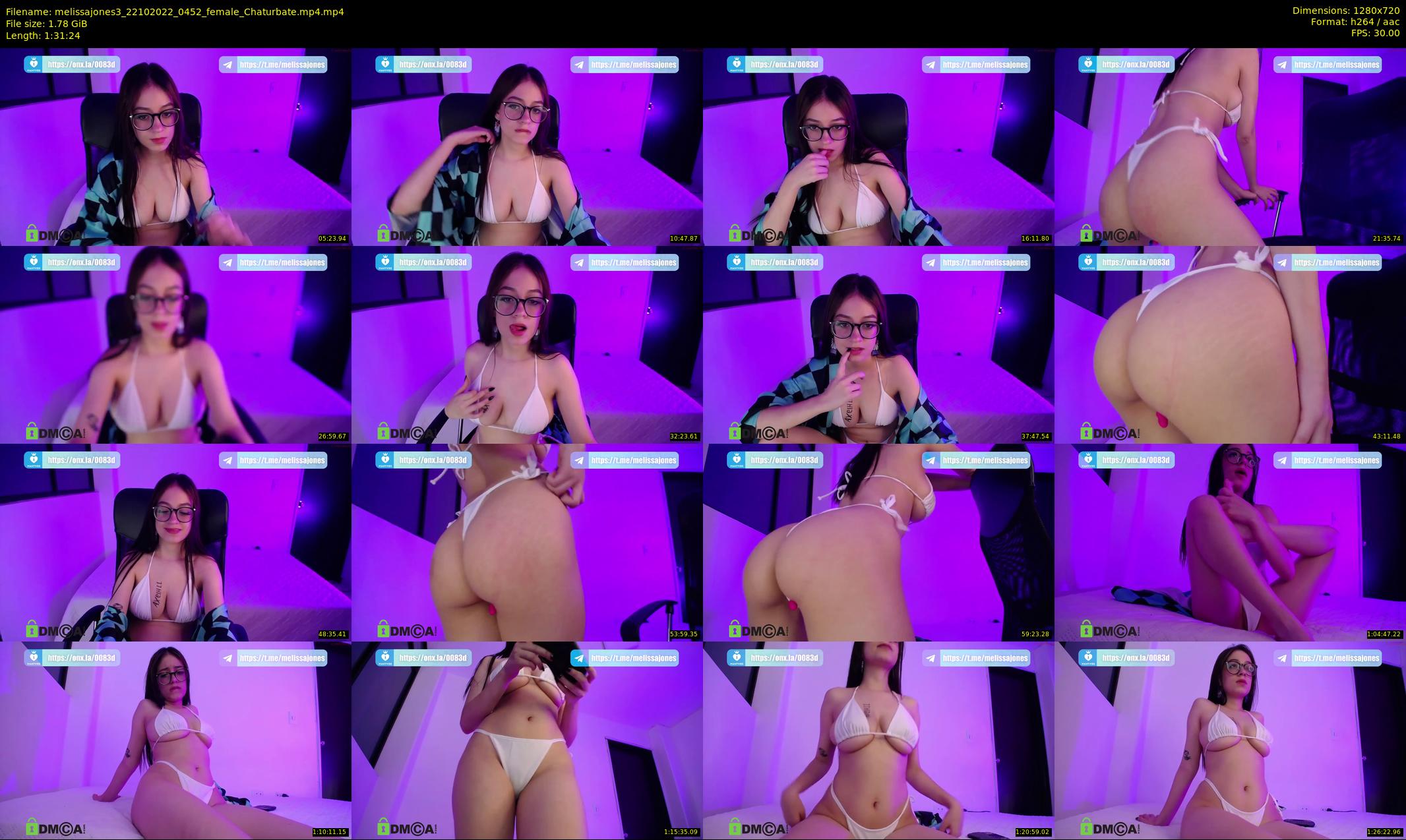 melissajones3 — 92 minute Chaturbate female cam show recording, 720p, Oct 22, 2022